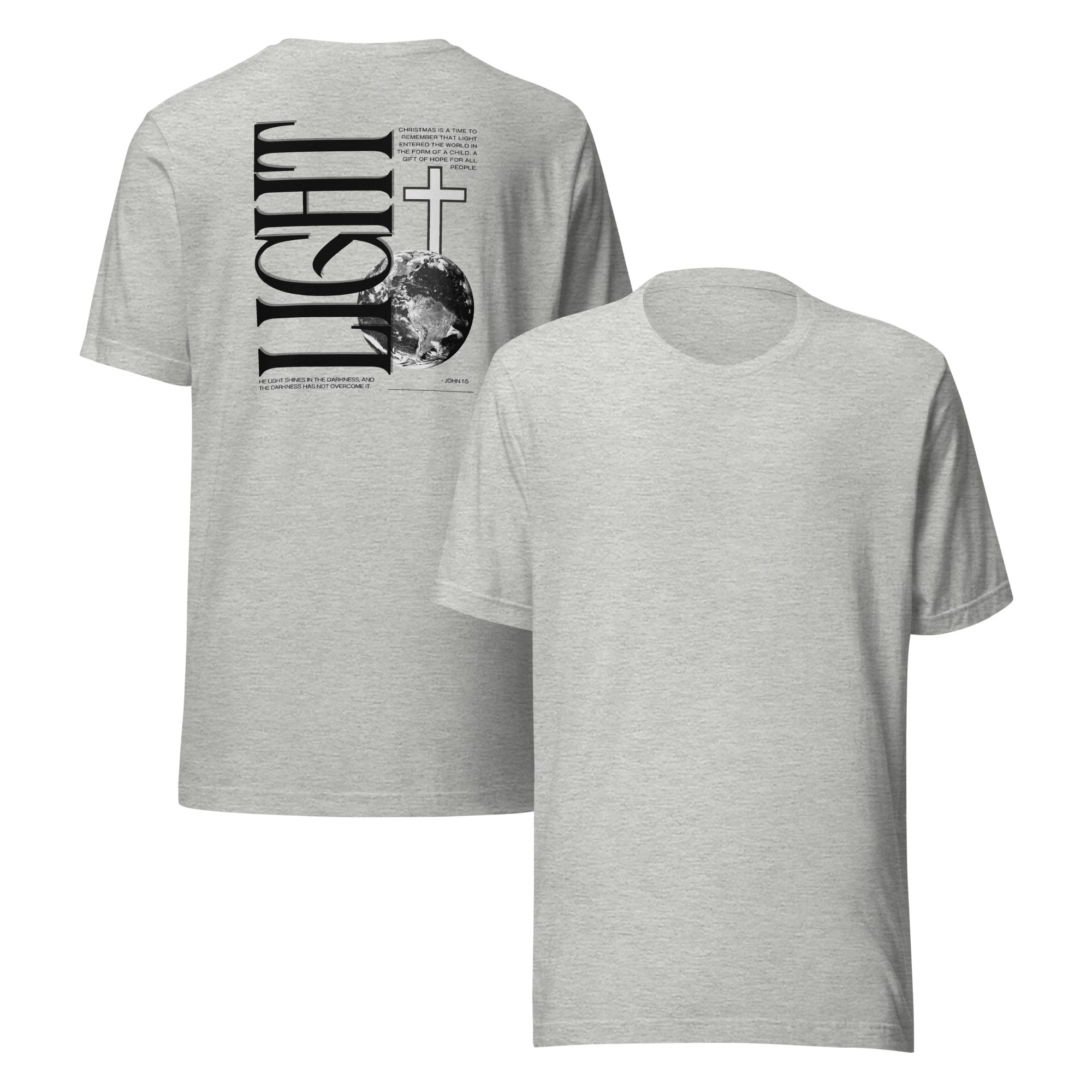 Light Back Light Biblical T-shirt