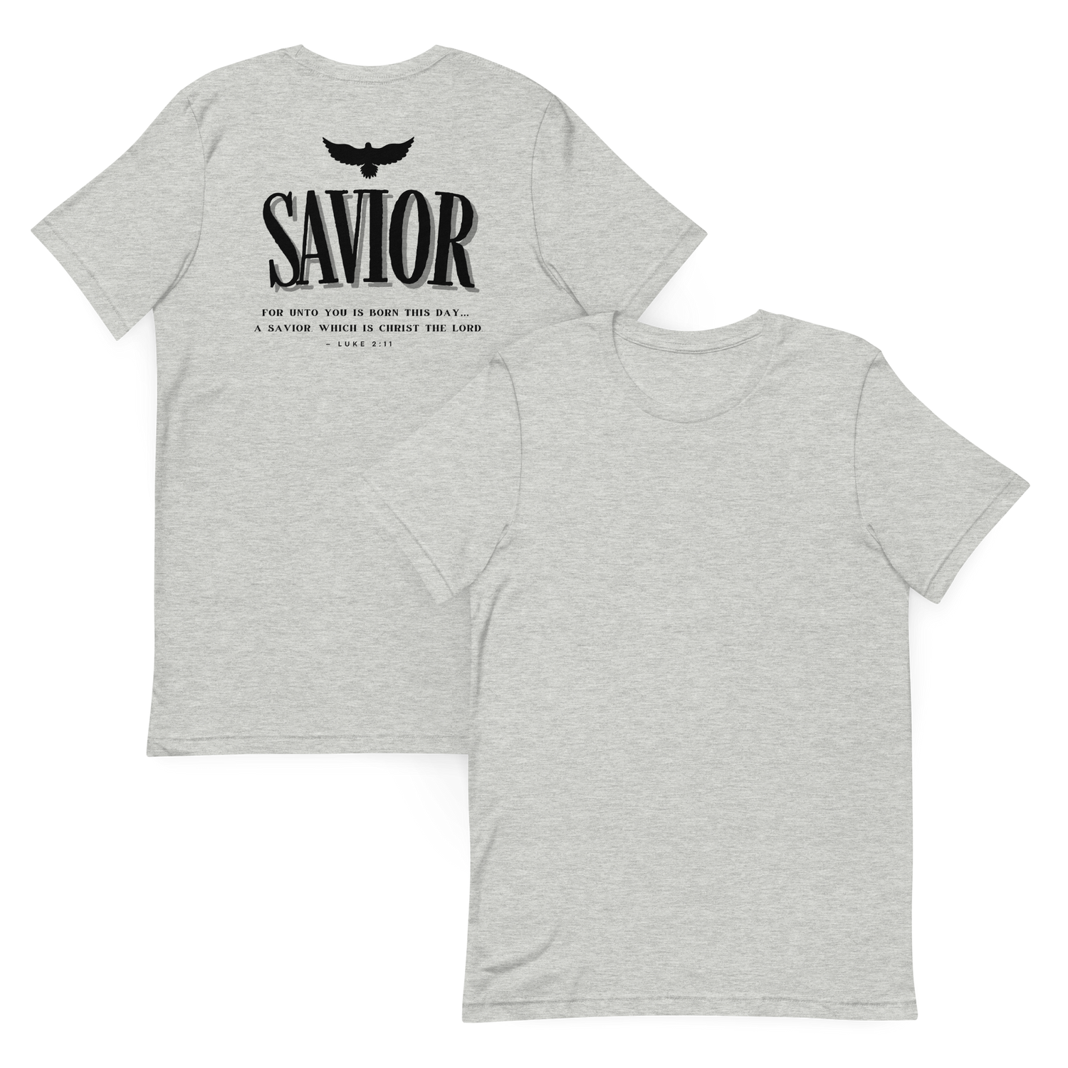 Savior Back Light Biblical T-shirt