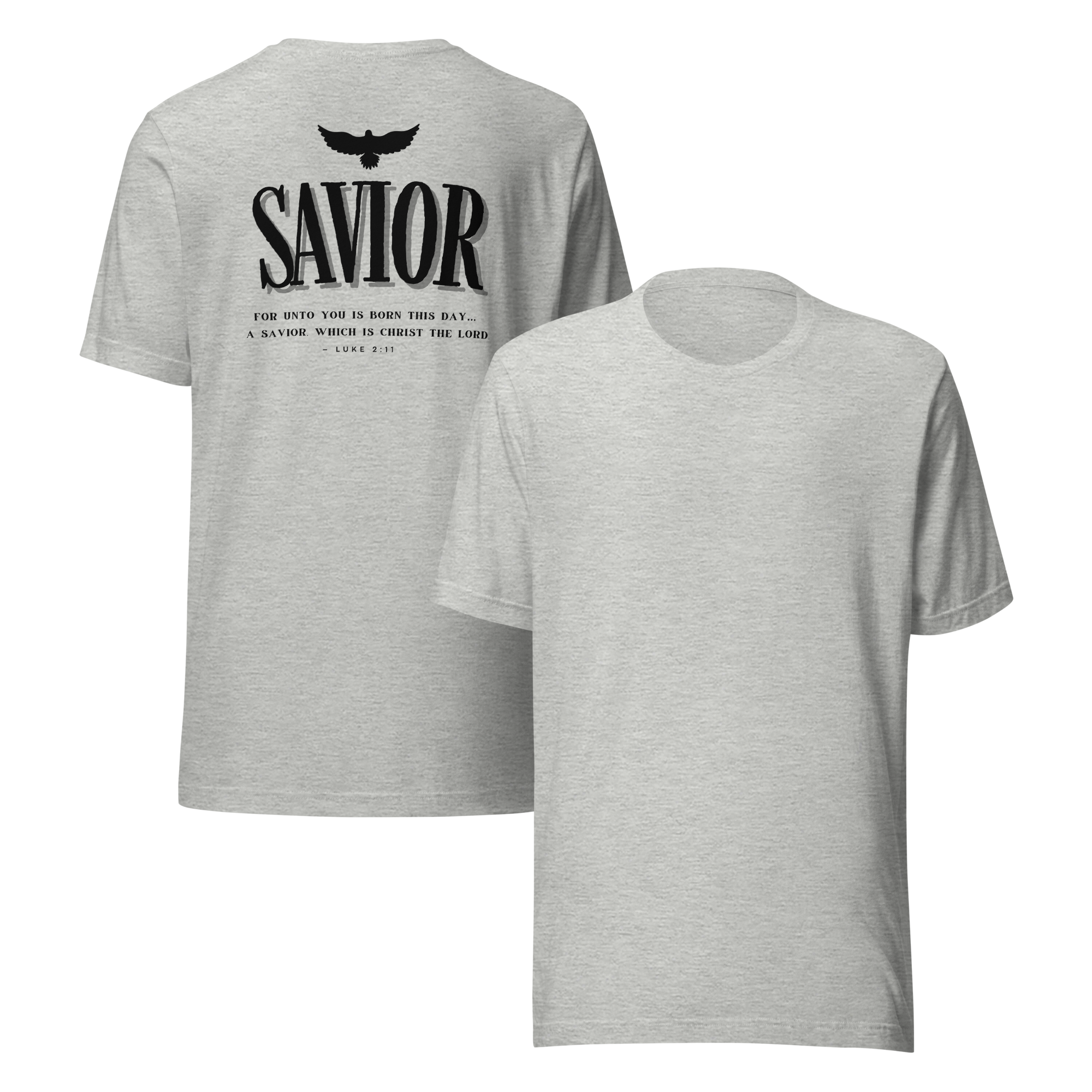 Savior Back Light Biblical T-shirt