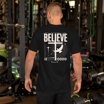 Believe Back Biblical Back T-shirt | – RB Designa Co