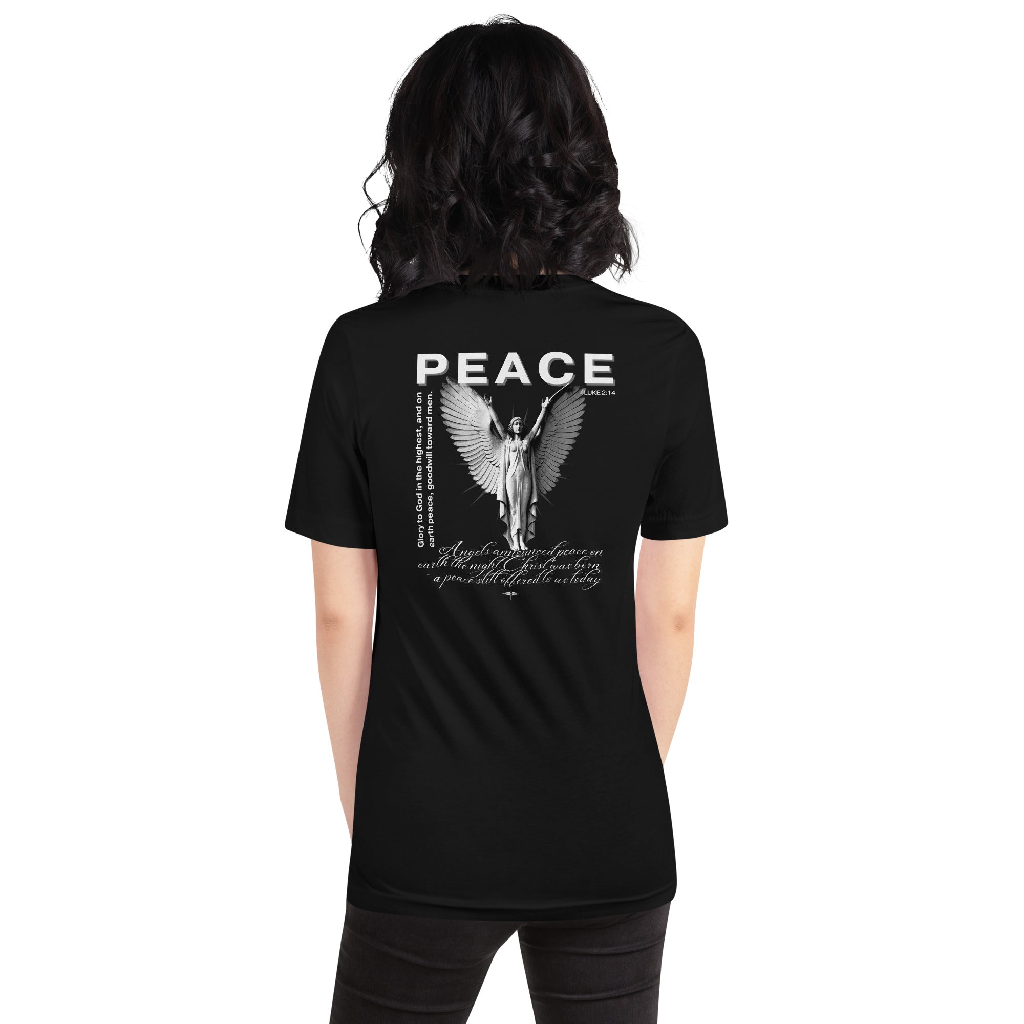 Peace Back Biblical Back T-shirt | – RB Designa Co
