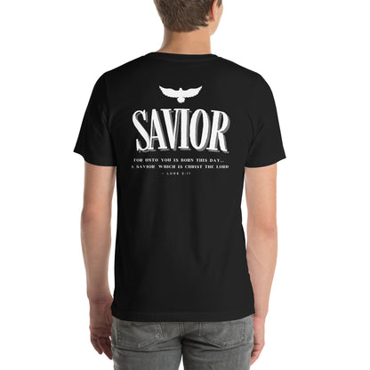 Savior Back Biblical Back T-shirt | – RB Designa Co