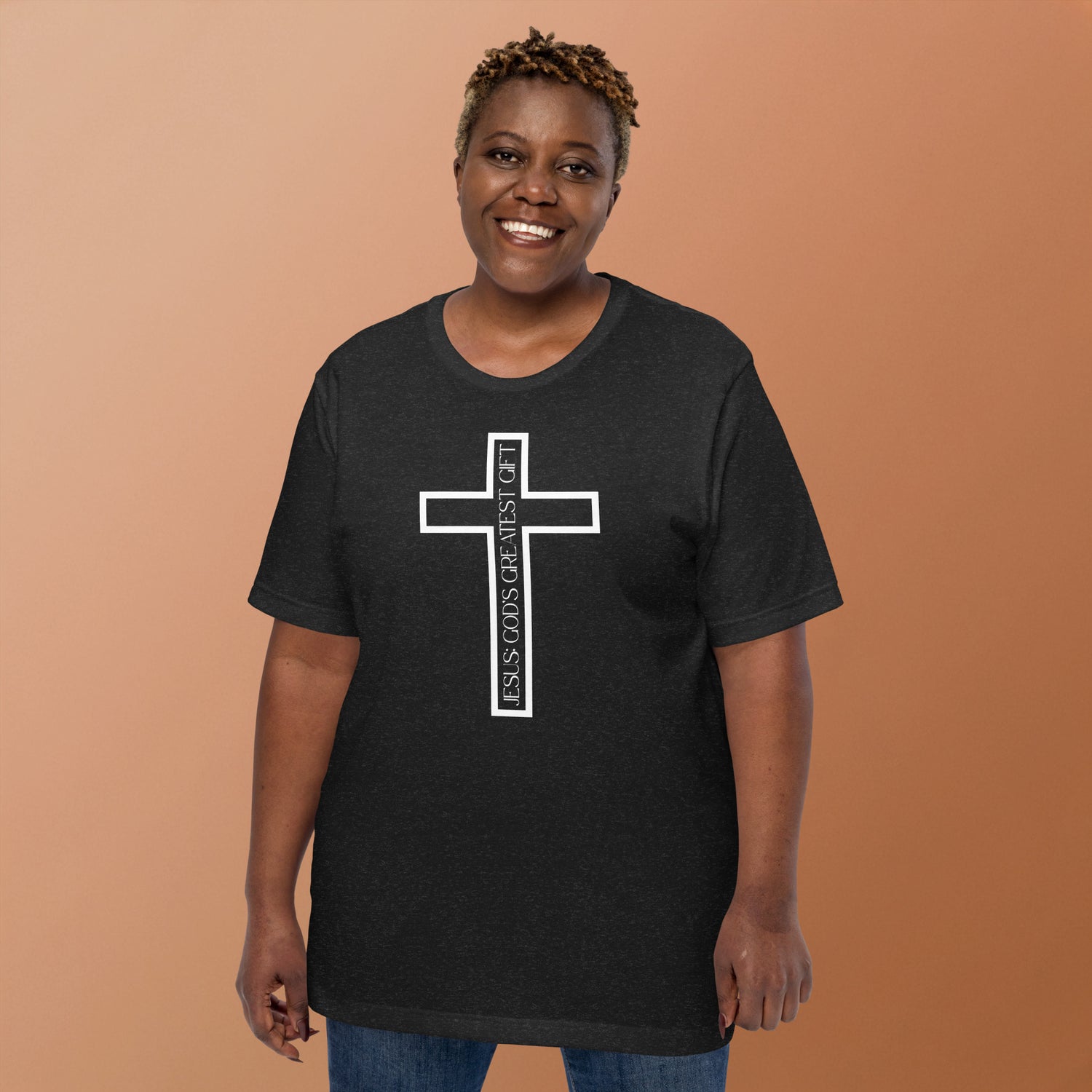 Jesus Christ Cross Big Biblical T-Shirt | – RB Designa Co