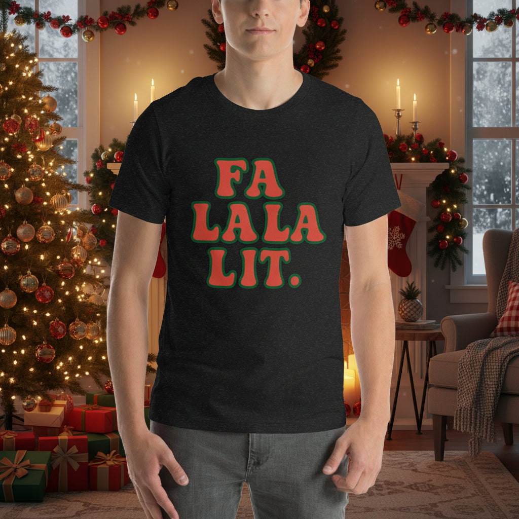 Fala Lit Red Teen T-shirt | – RB Designa Co