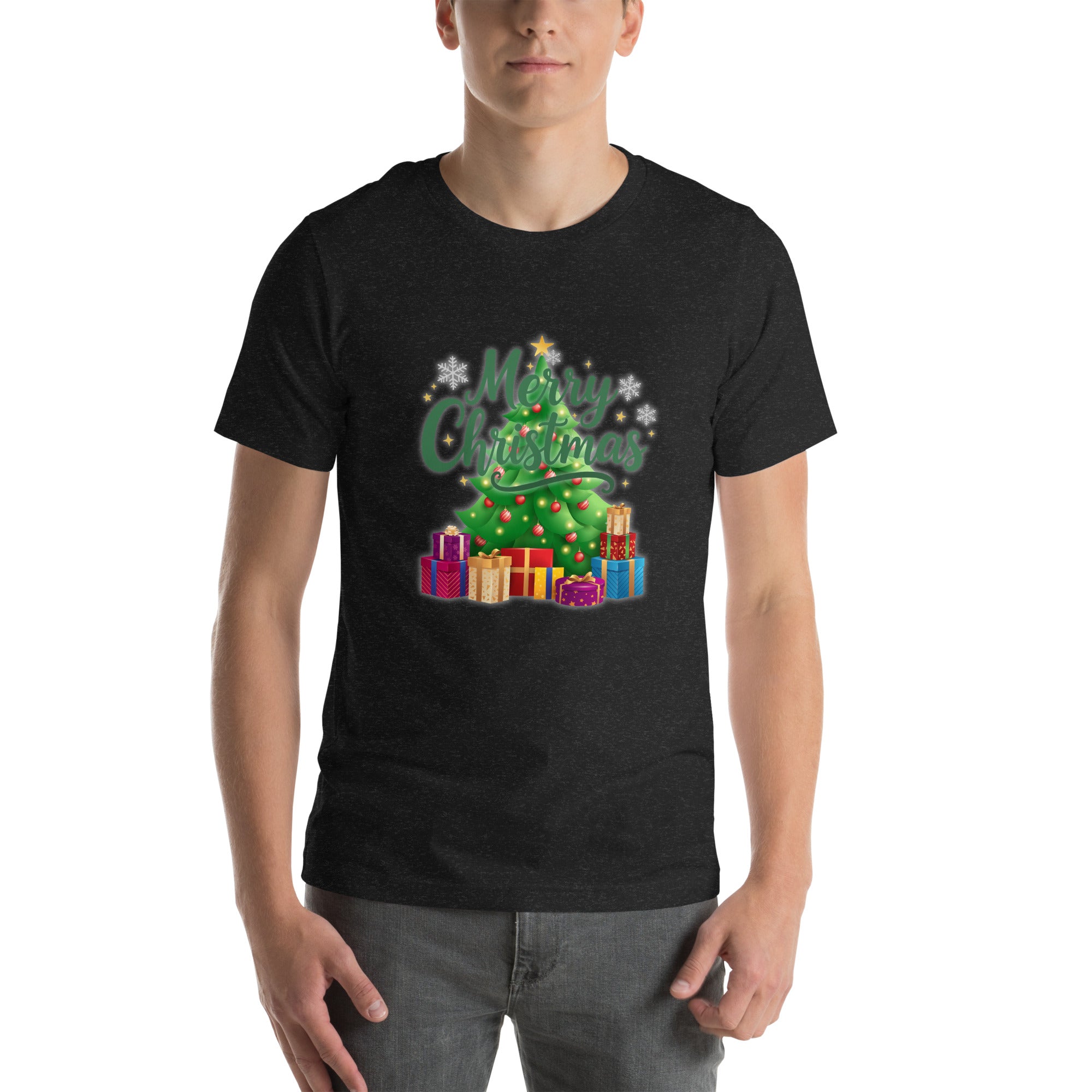 Merry Christmas Green Teen T-shirt | – RB Designa Co