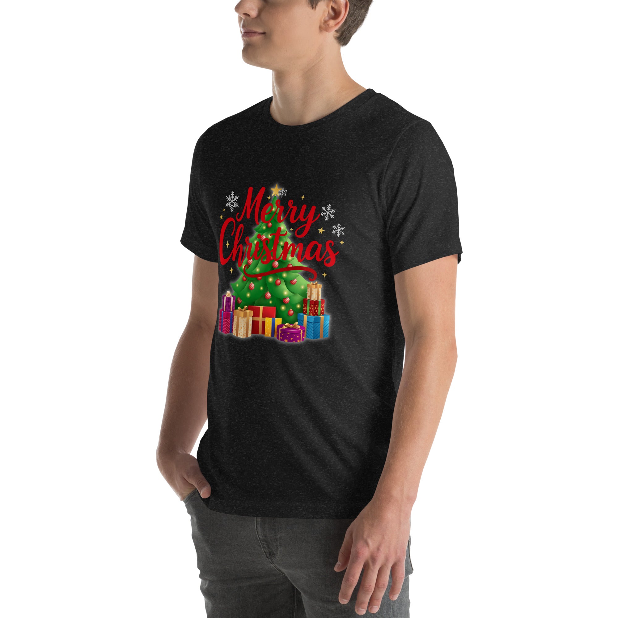 Merry Christmas Red Teen T-shirt | – RB Designa Co