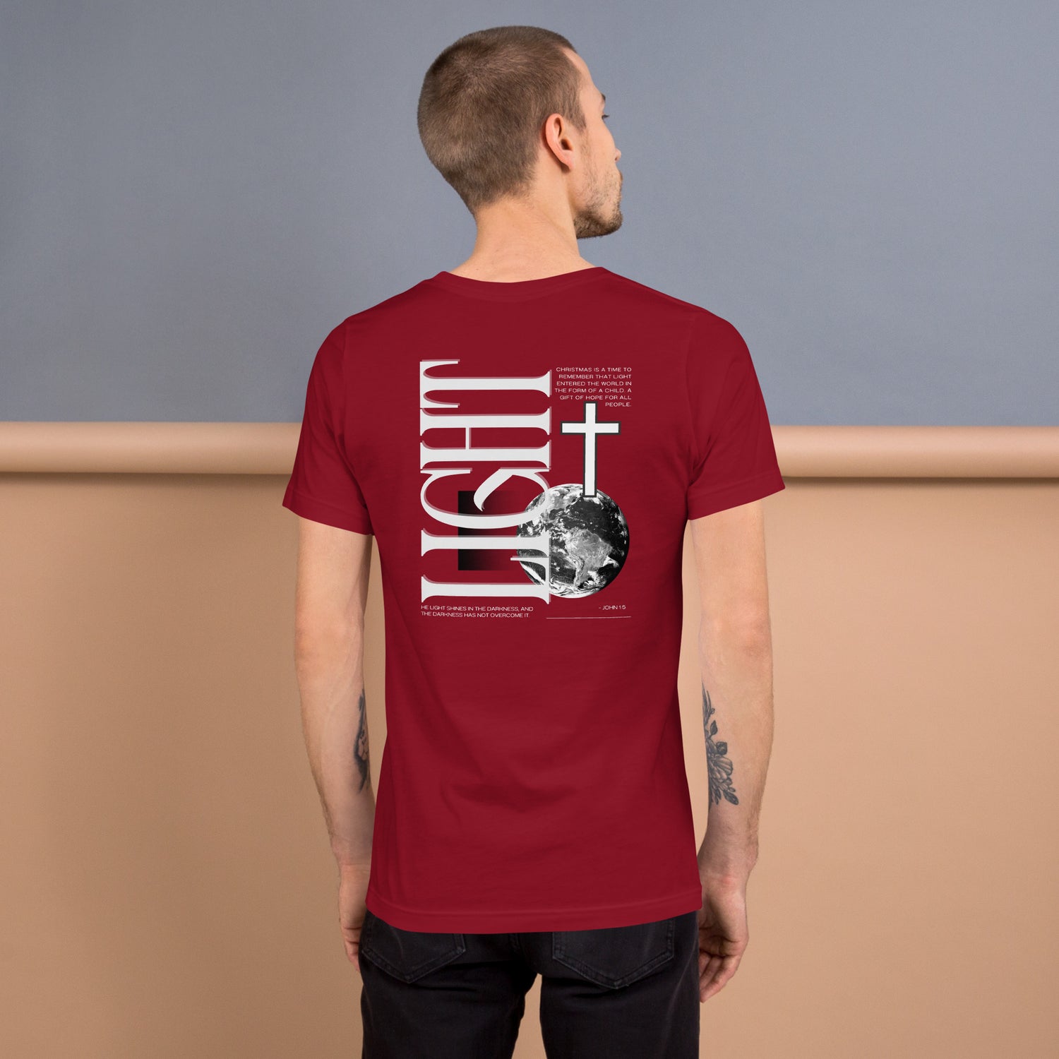 Light Back Biblical Back T-shirt | – RB Designa Co