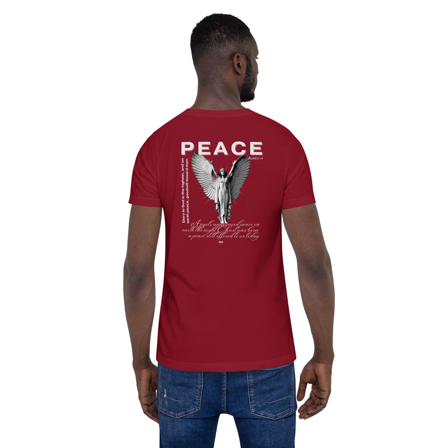 Peace Back Biblical Back T-shirt | – RB Designa Co