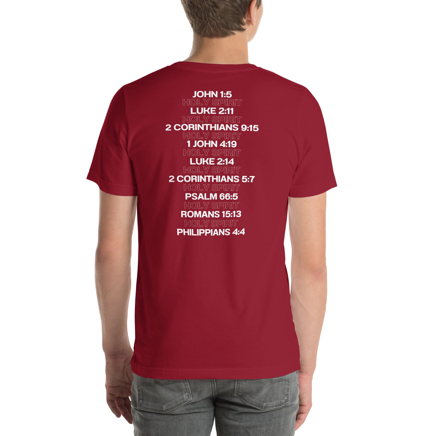 John Back Biblical Back T-shirt | – RB Designa Co