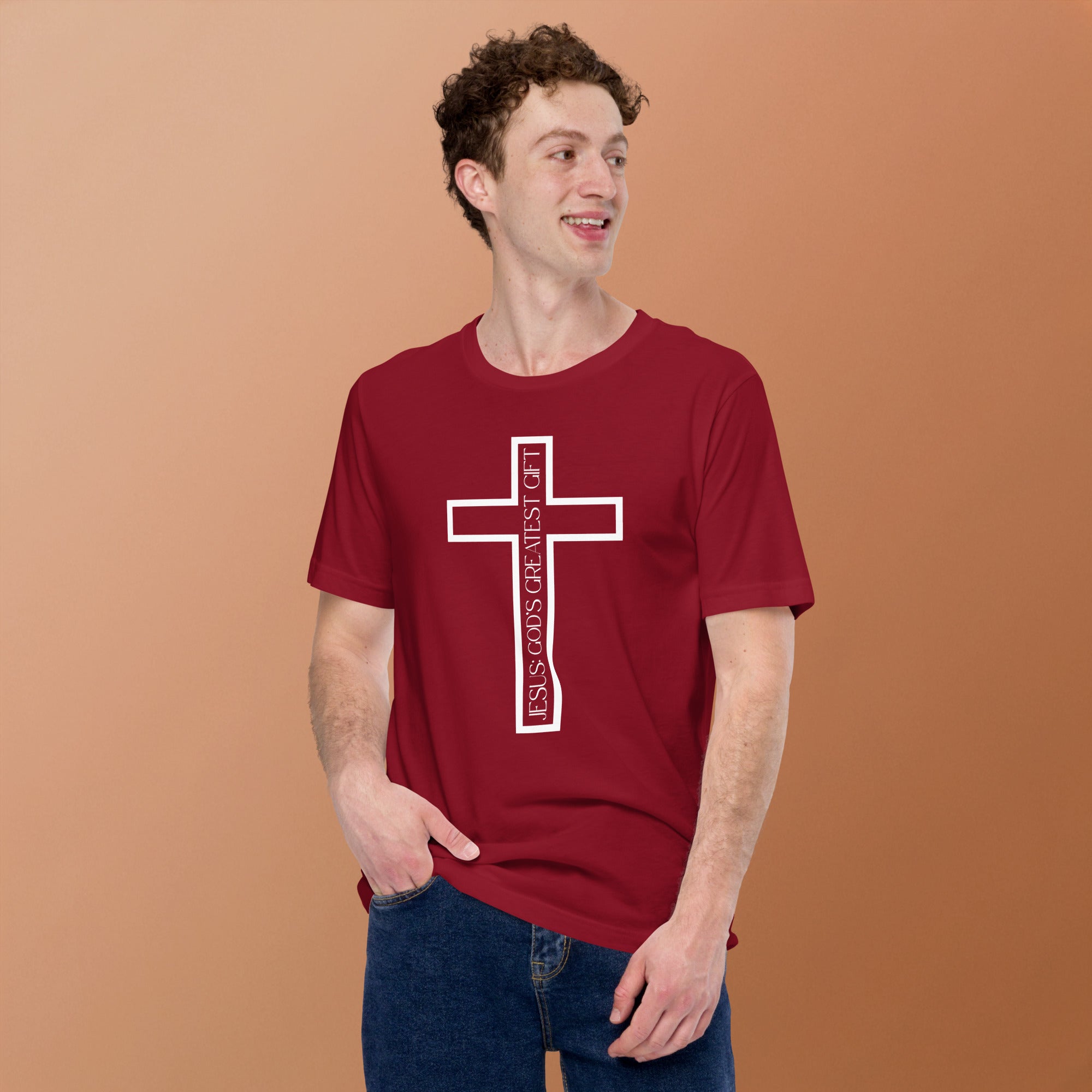 Jesus Christ Cross Big Biblical T-Shirt | – RB Designa Co