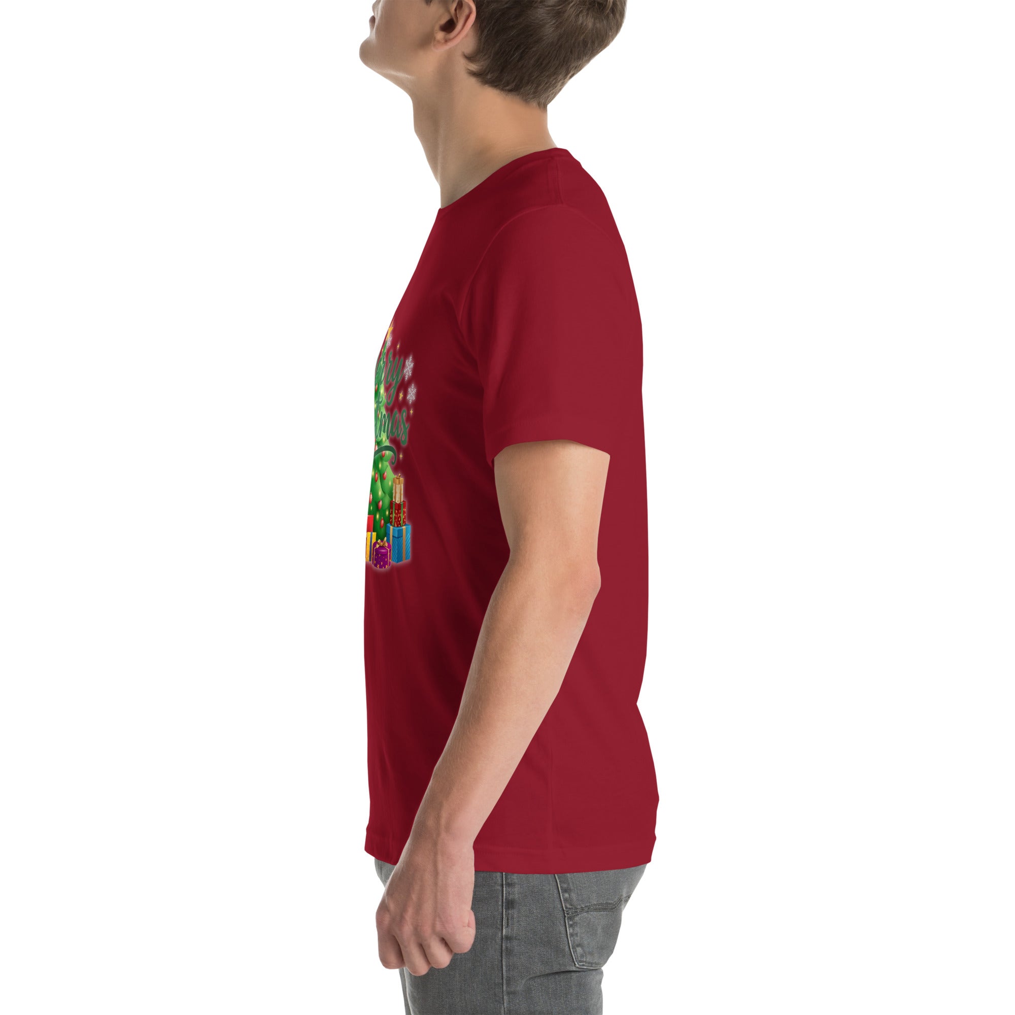 Merry Christmas Green Teen T-shirt | – RB Designa Co