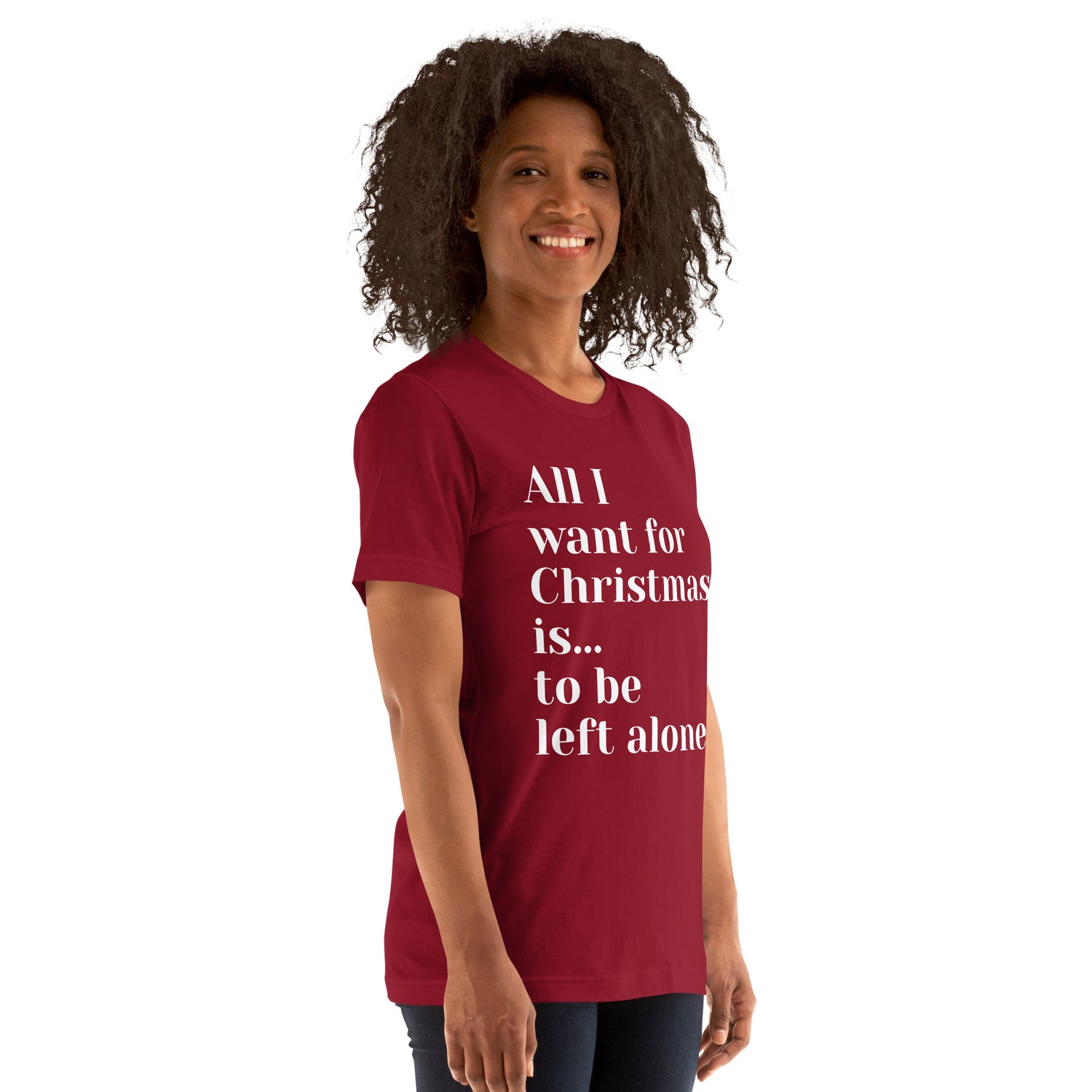 Left Alone Anti-Christmas / Bah Humbug T-shirt | – RB Designa Co