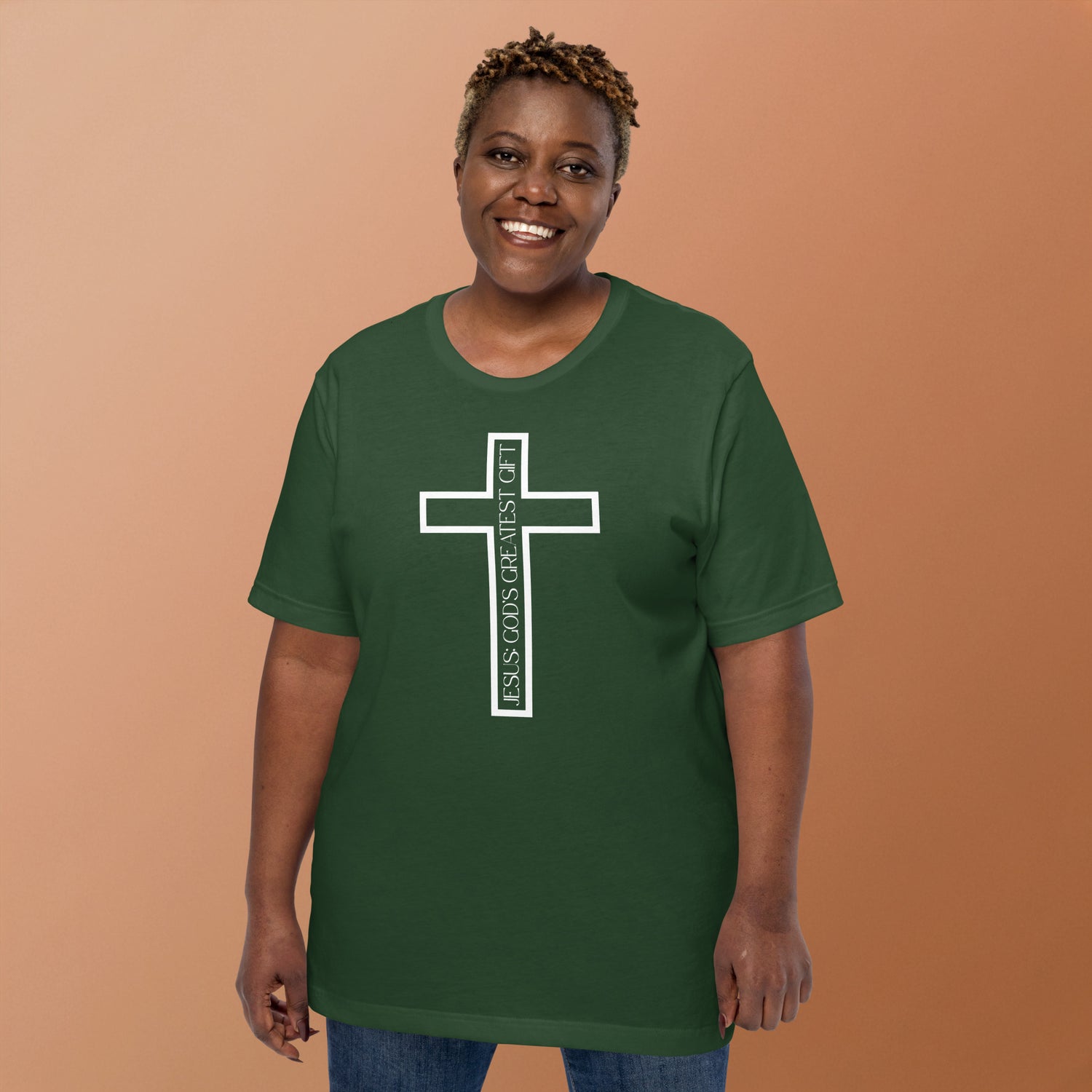 Jesus Christ Cross Big Biblical T-Shirt | – RB Designa Co