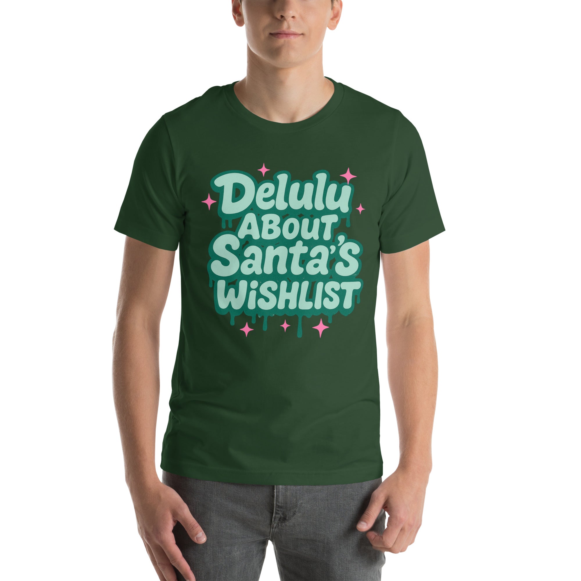 Delulu All Green Teen T-shirt | – RB Designa Co