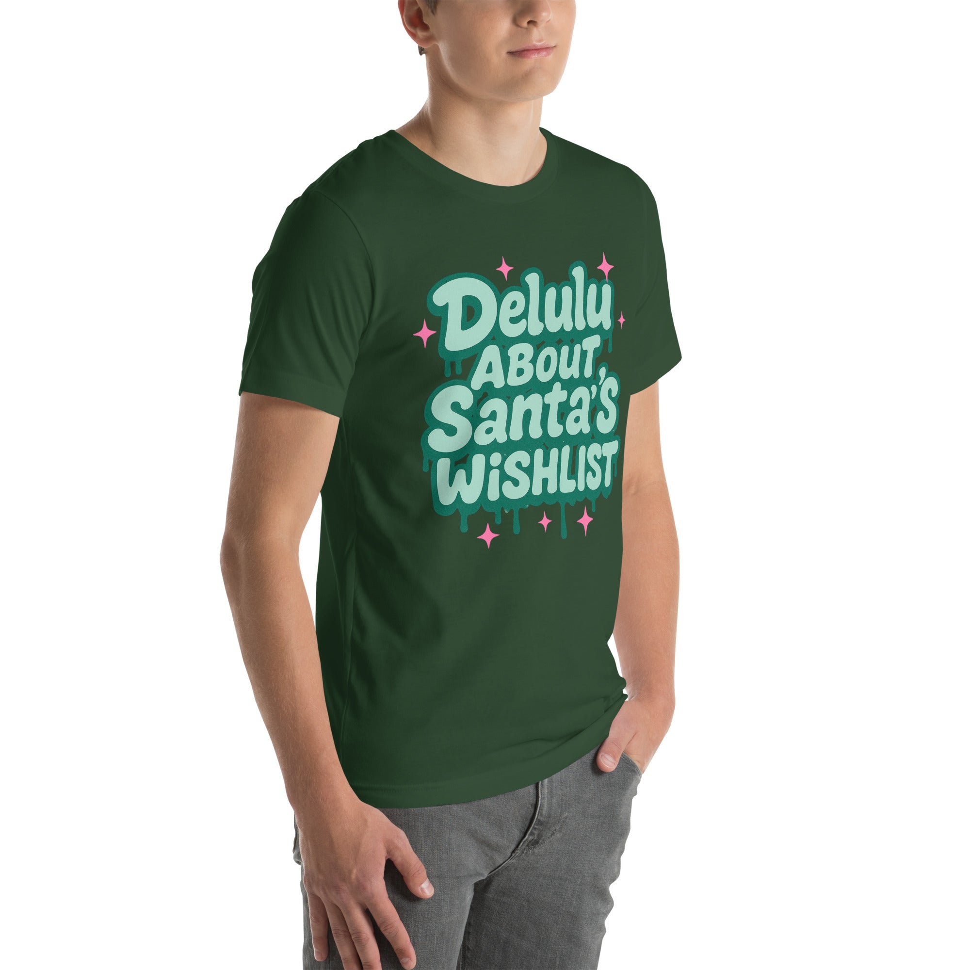 Delulu All Green Teen T-shirt | – RB Designa Co