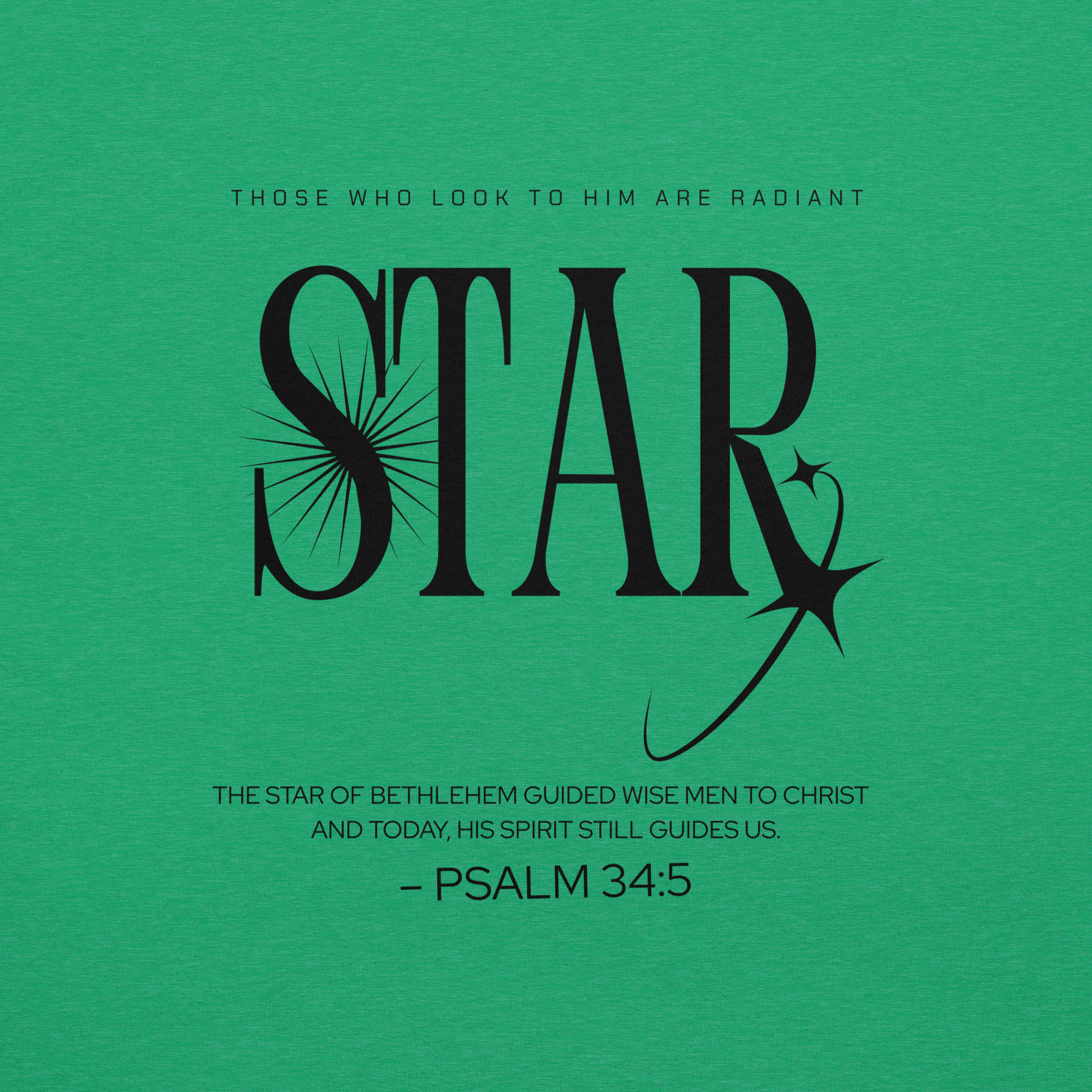 Star Back Light Biblical T-shirt