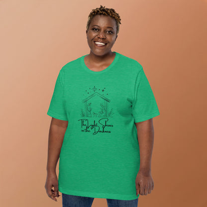 Light In Darkness Biblical T-shirt | – RB Designa Co