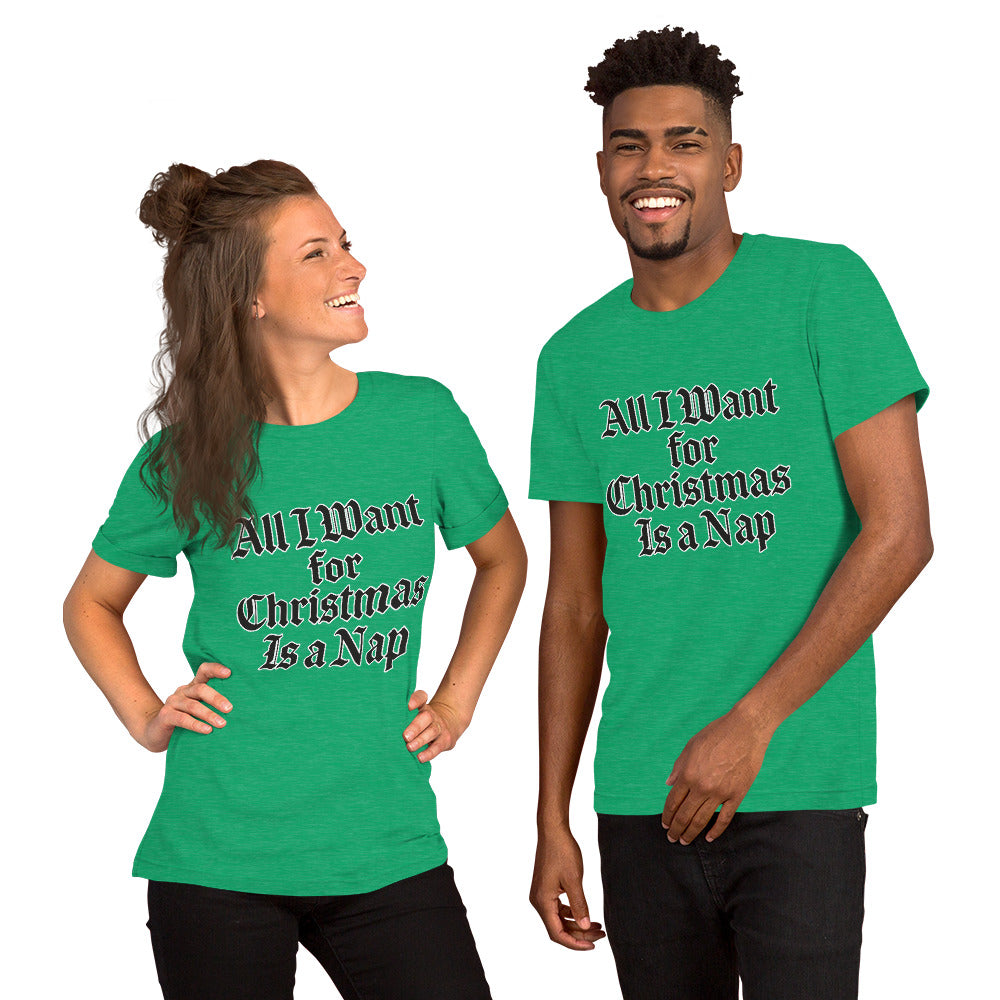 Christmas Nap Teen T-shirt | – RB Designa Co