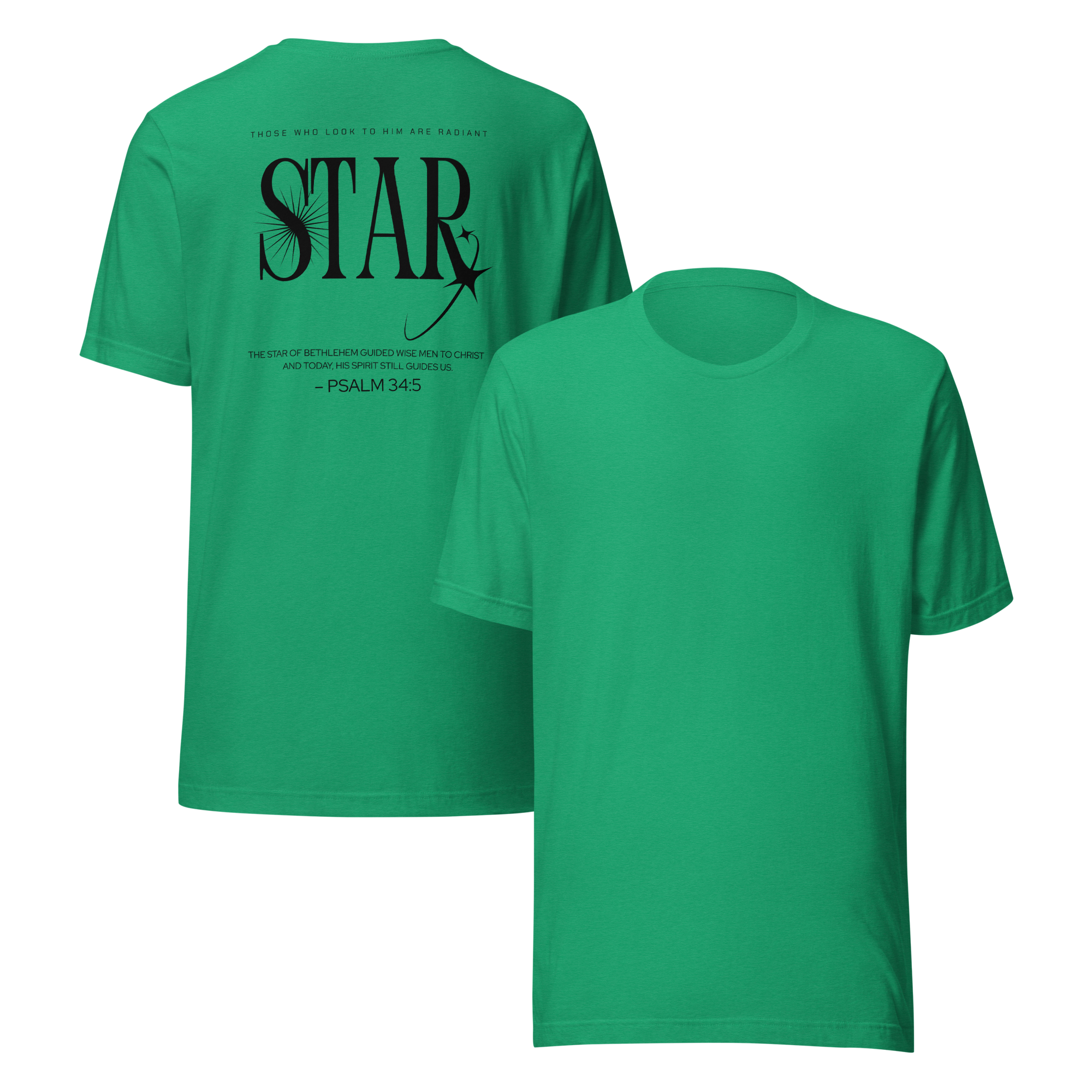Star Back Light Biblical T-shirt
