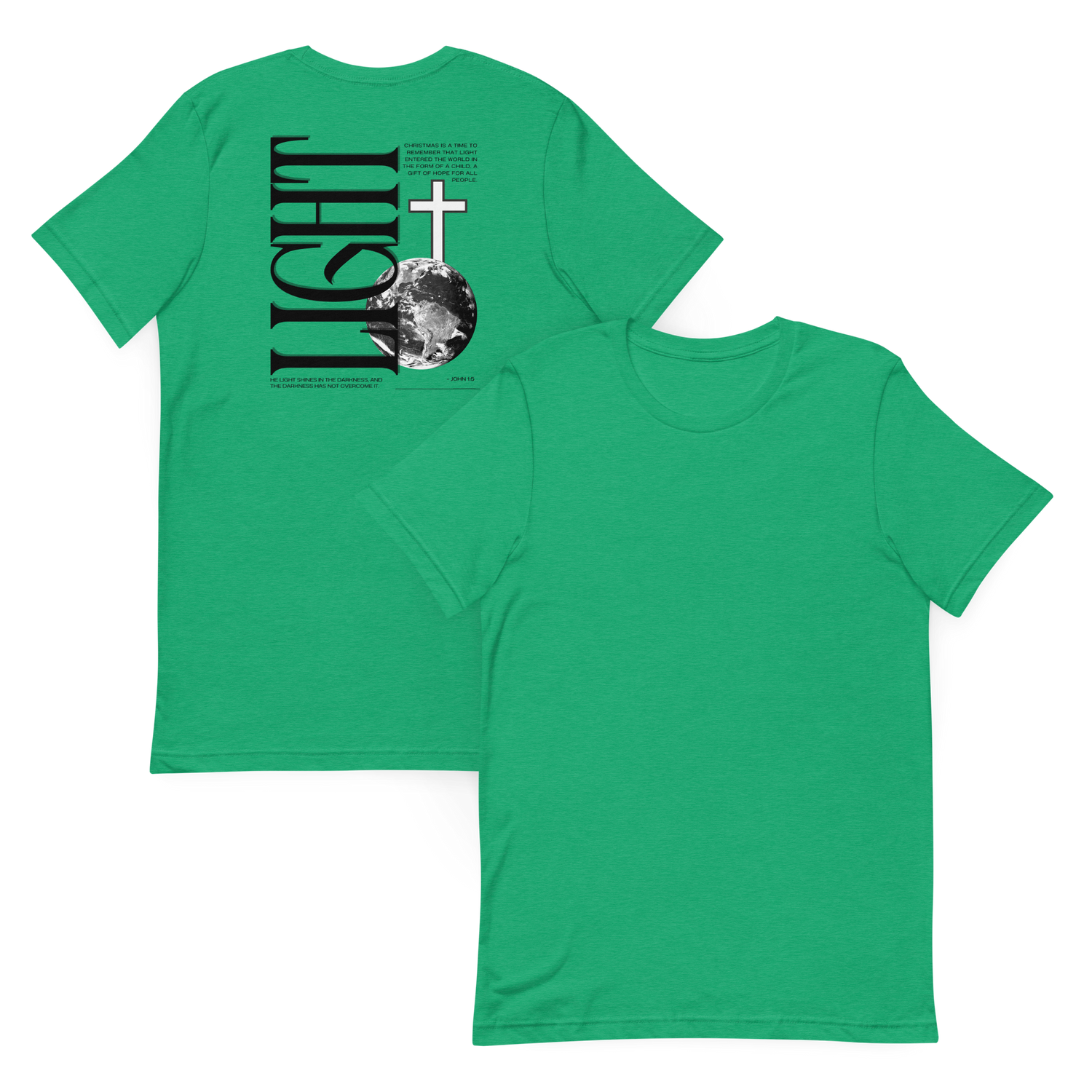 Light Back Light Biblical T-shirt