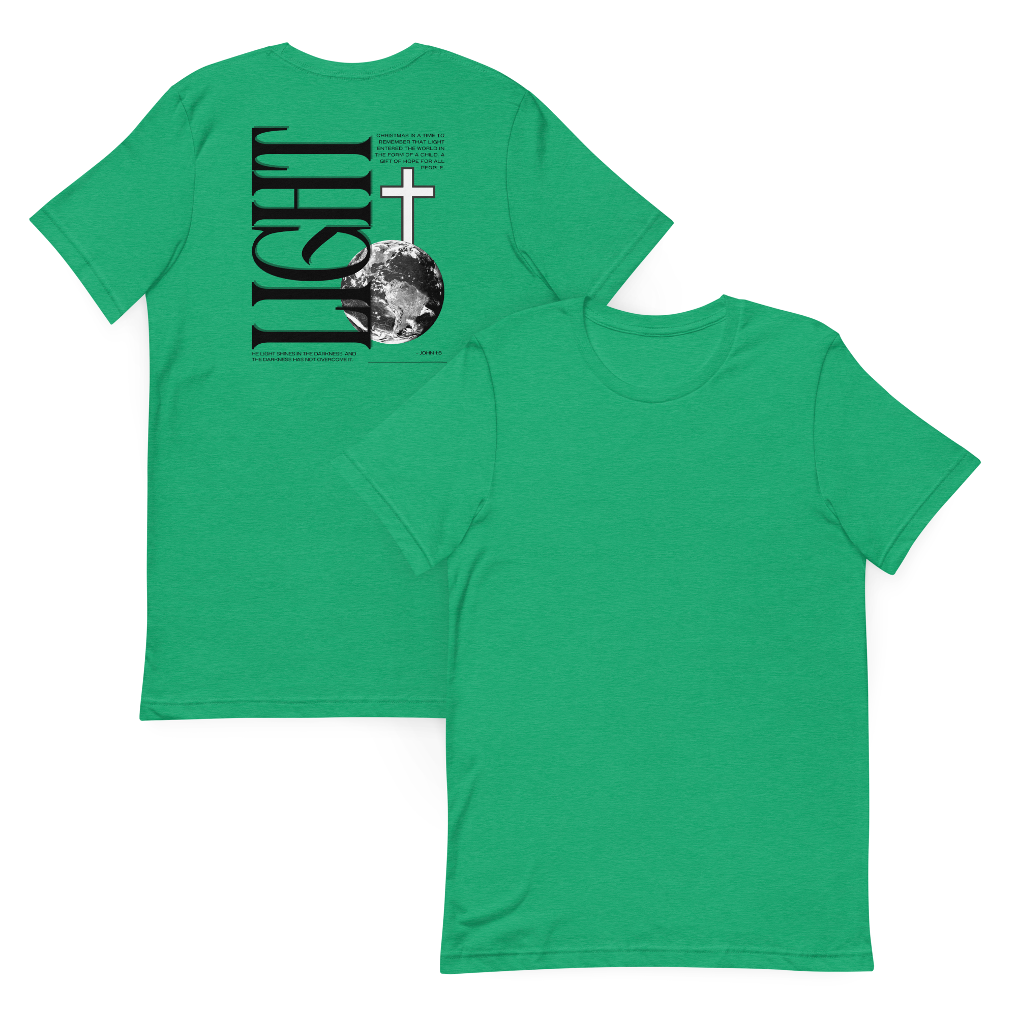 Light Back Light Biblical T-shirt