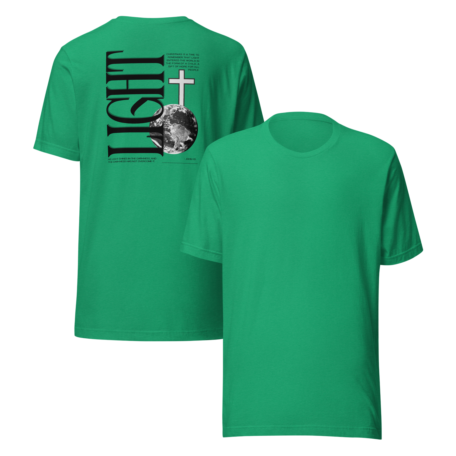 Light Back Light Biblical T-shirt