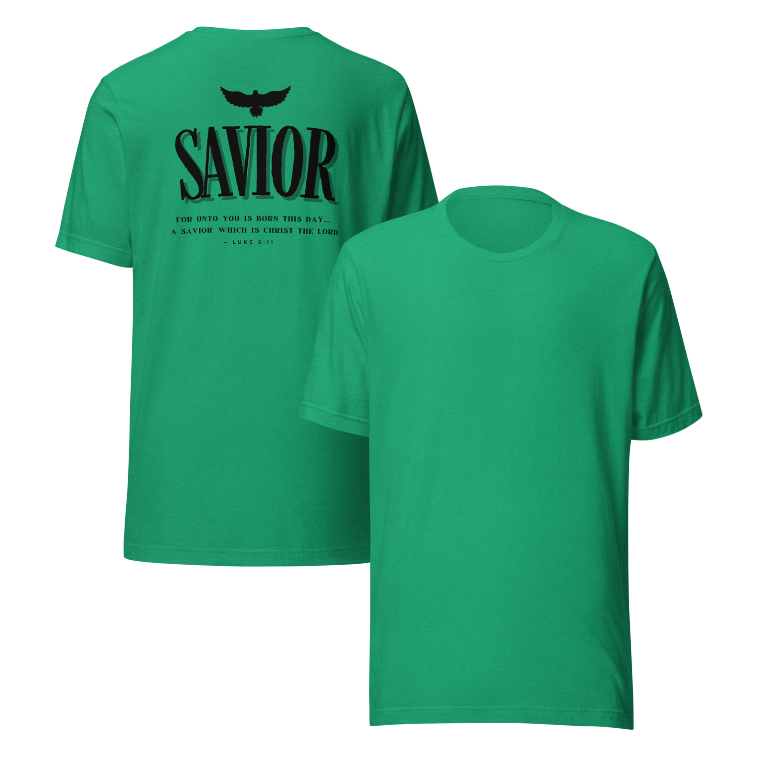 Savior Back Light Biblical T-shirt