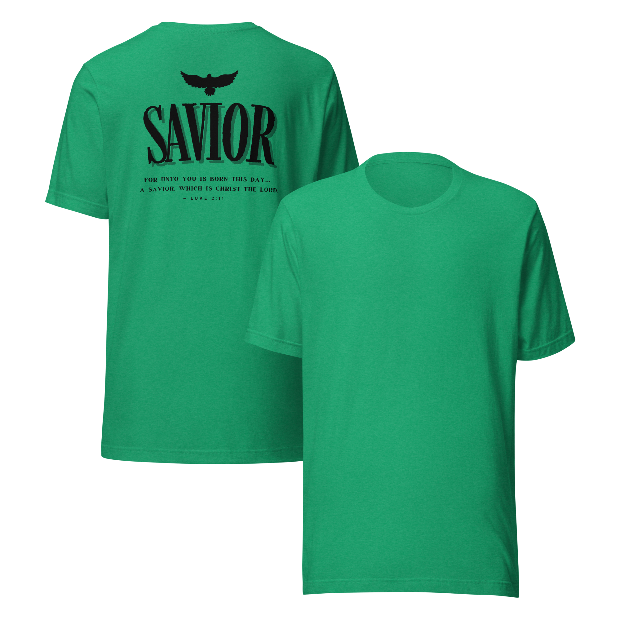 Savior Back Light Biblical T-shirt