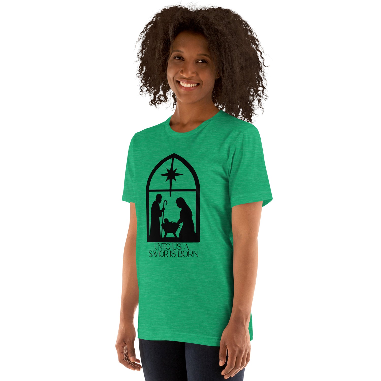 Savior is Born Biblical T-shirt | – RB Designa Co