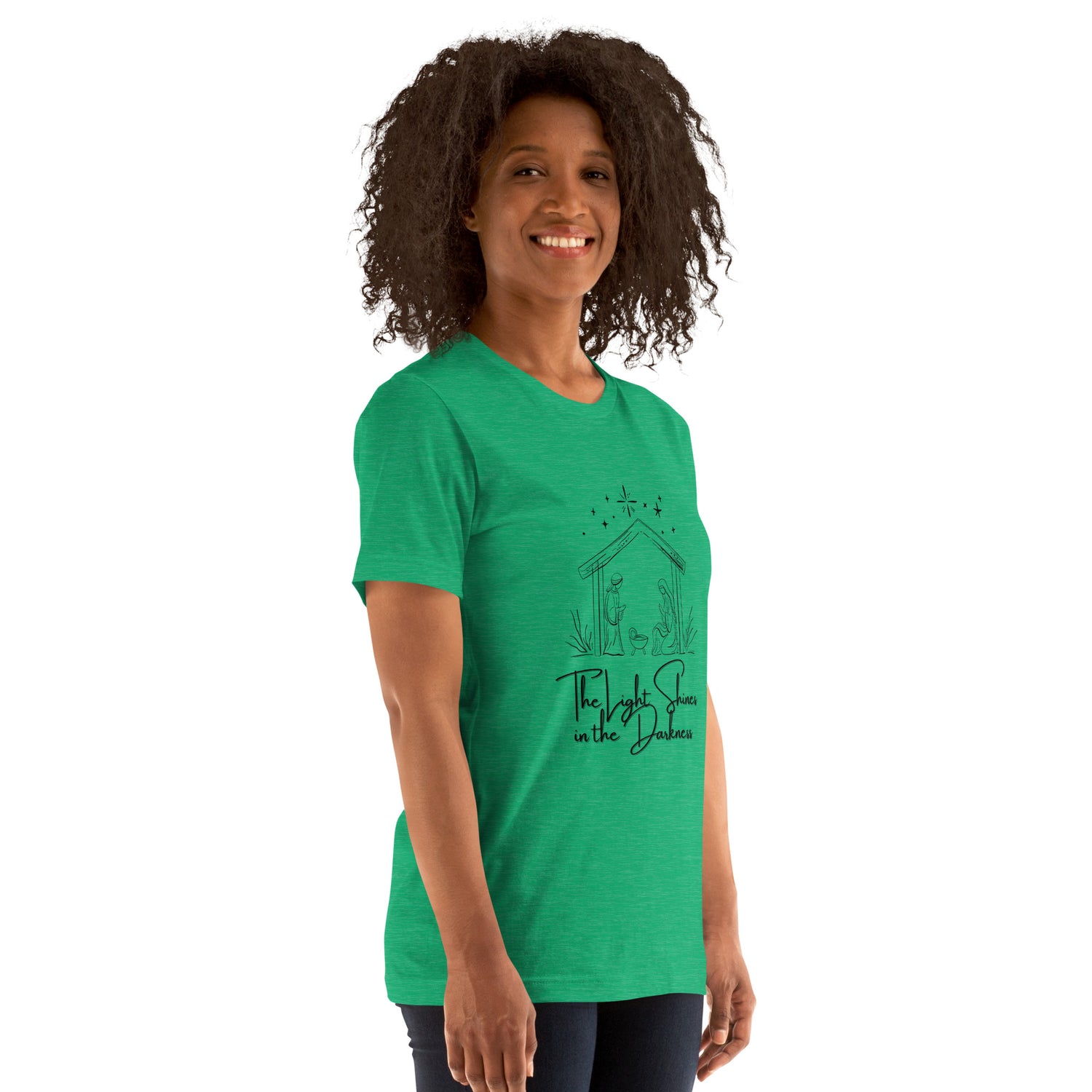 Light In Darkness Biblical T-shirt | – RB Designa Co
