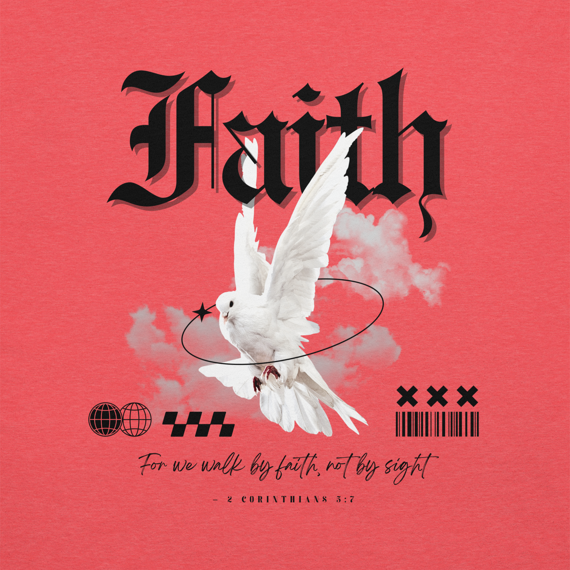 Faith Back Light Biblical T-shirt