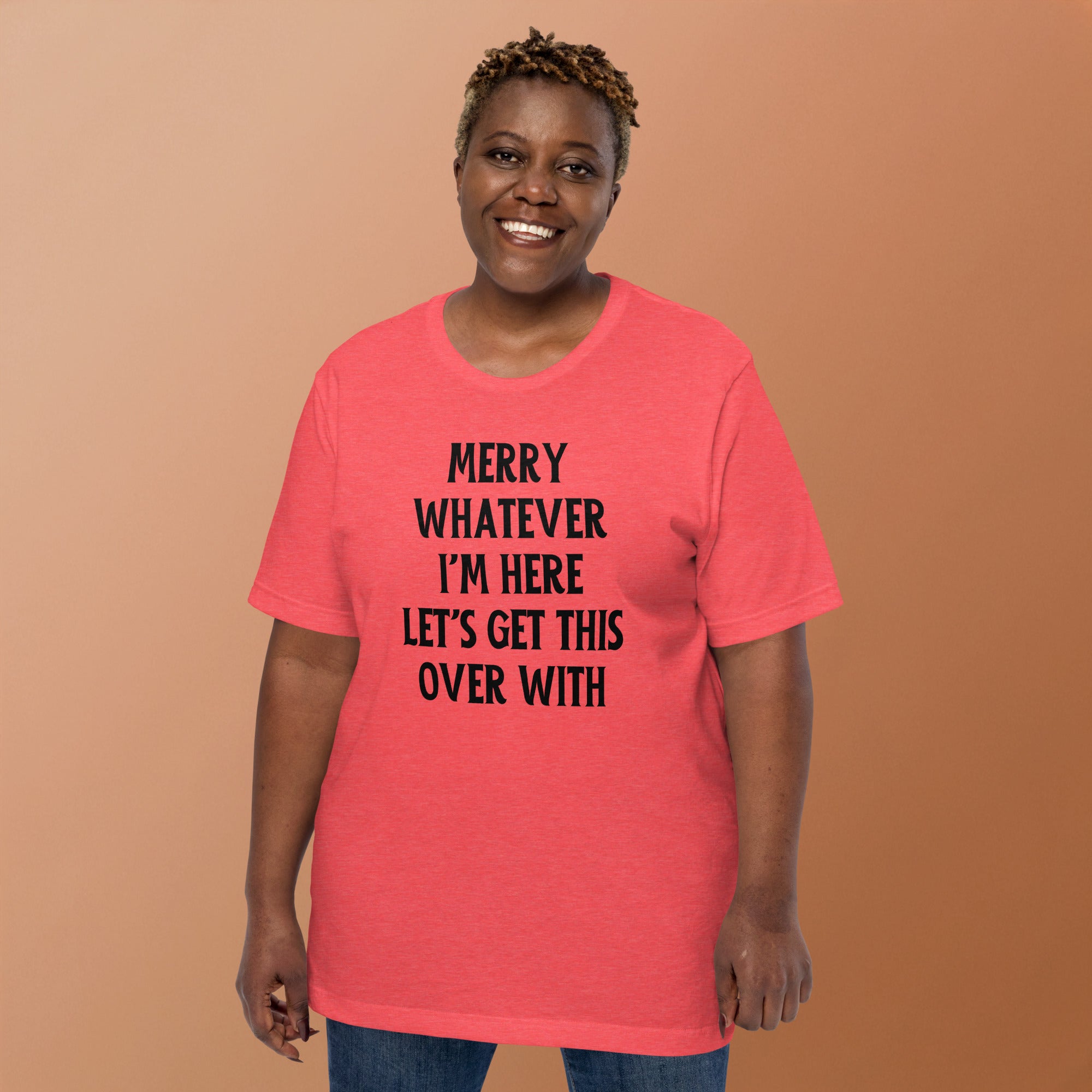 Get This Over With Light Anti-Christmas / Bah Humbug T-shirt | – RB Designa Co