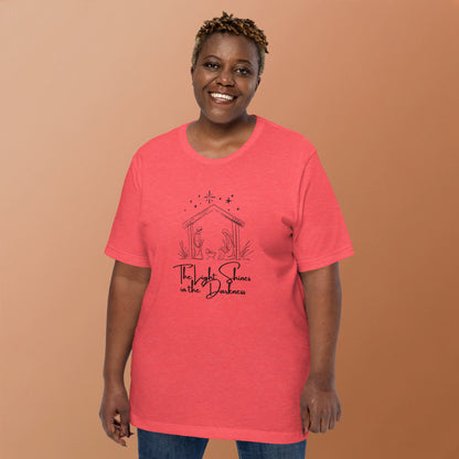 Light In Darkness Biblical T-shirt | – RB Designa Co