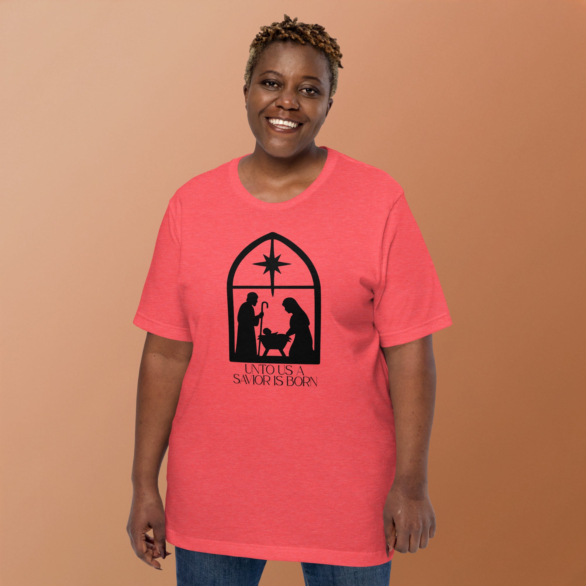 Savior is Born Biblical T-shirt | – RB Designa Co