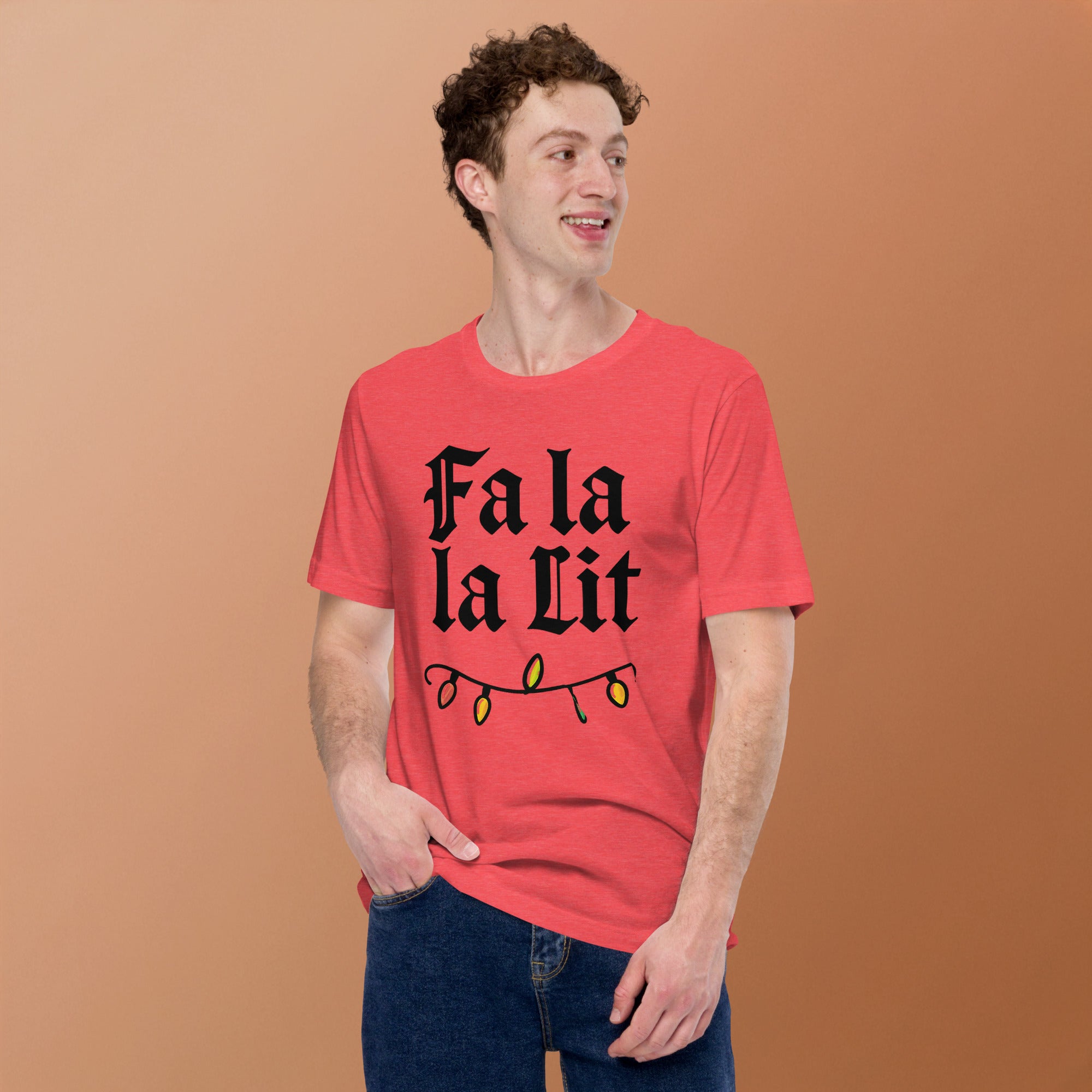 Festive Lit Teen T-shirt | – RB Designa Co