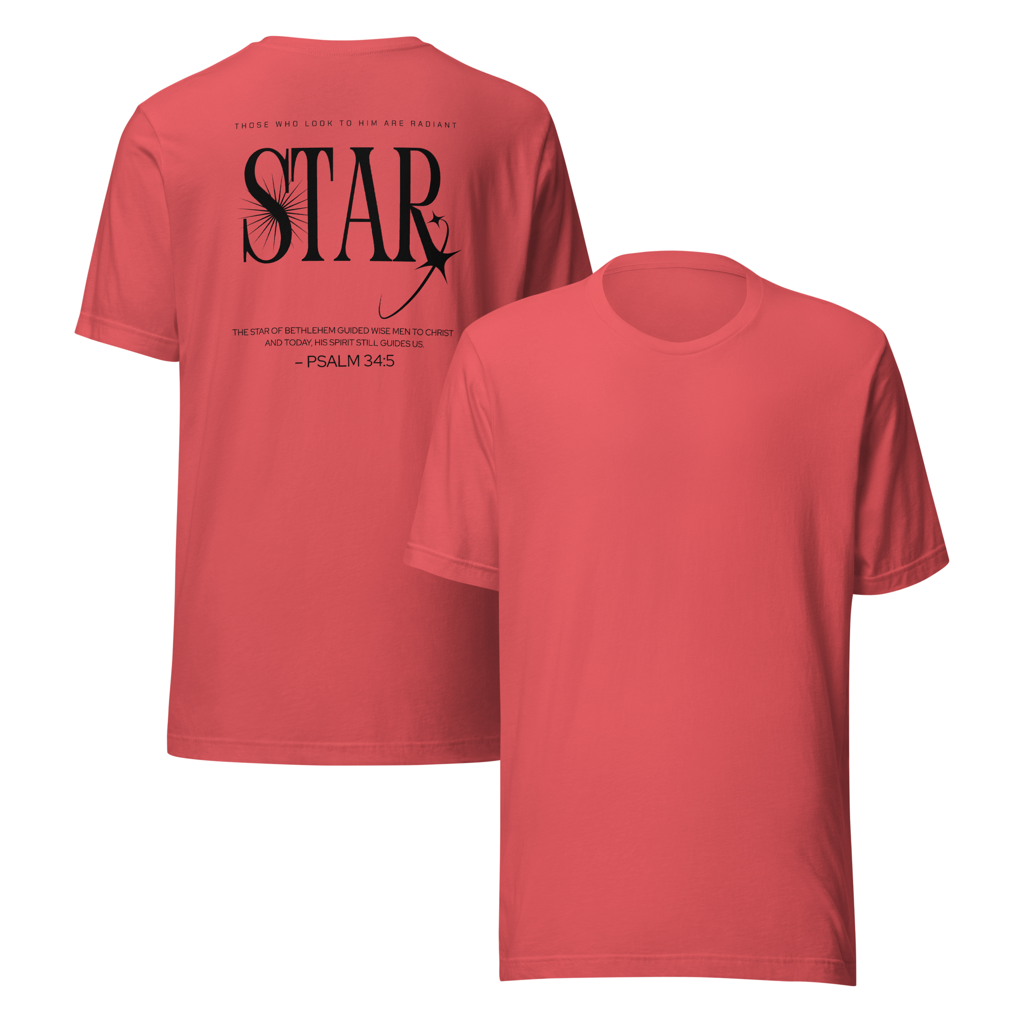 Star Back Light Biblical T-shirt