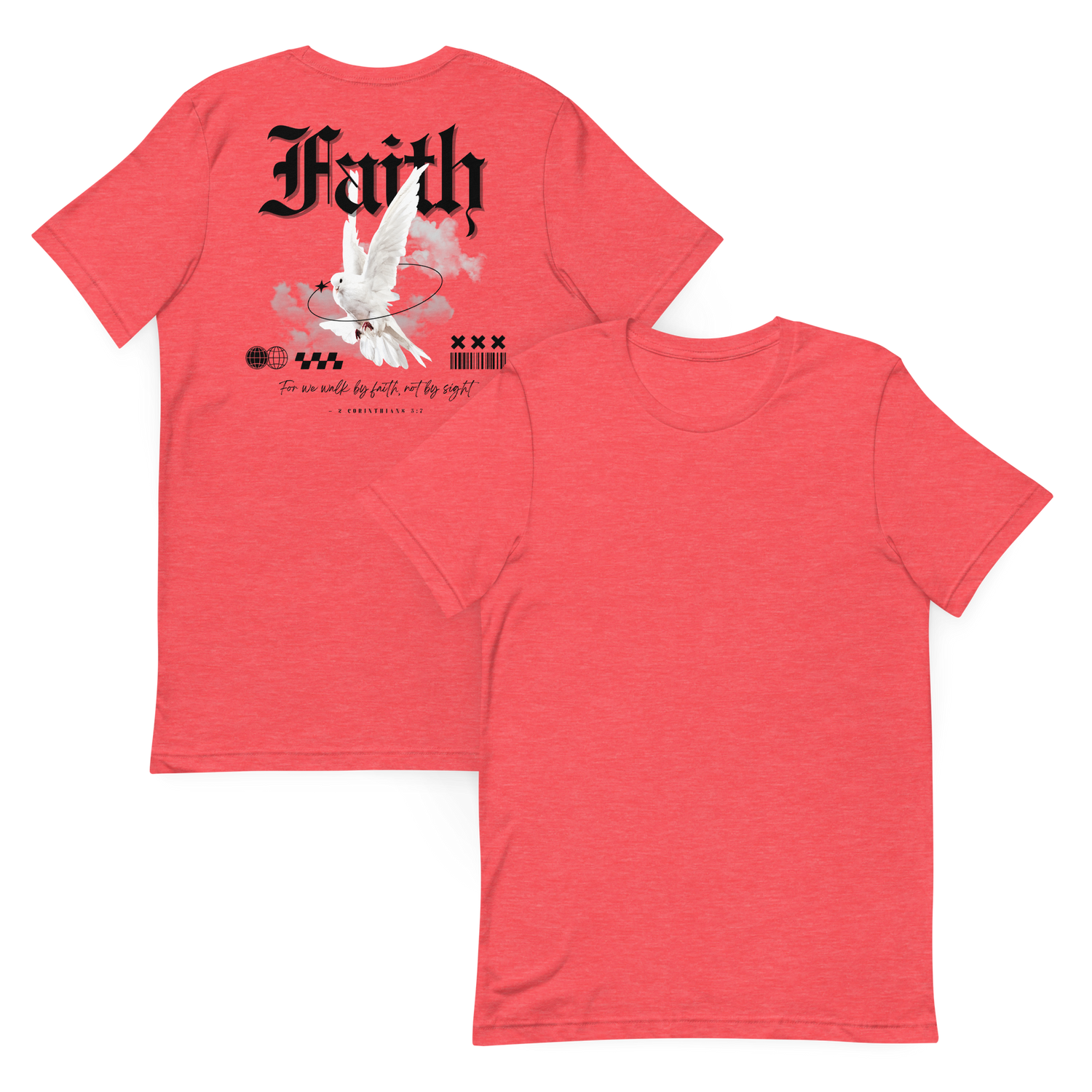 Faith Back Light Biblical T-shirt