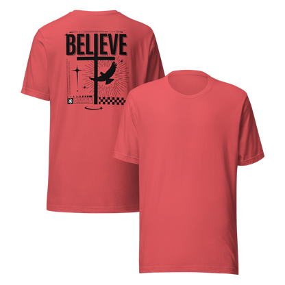 Believe Back Light Biblical T-shirt
