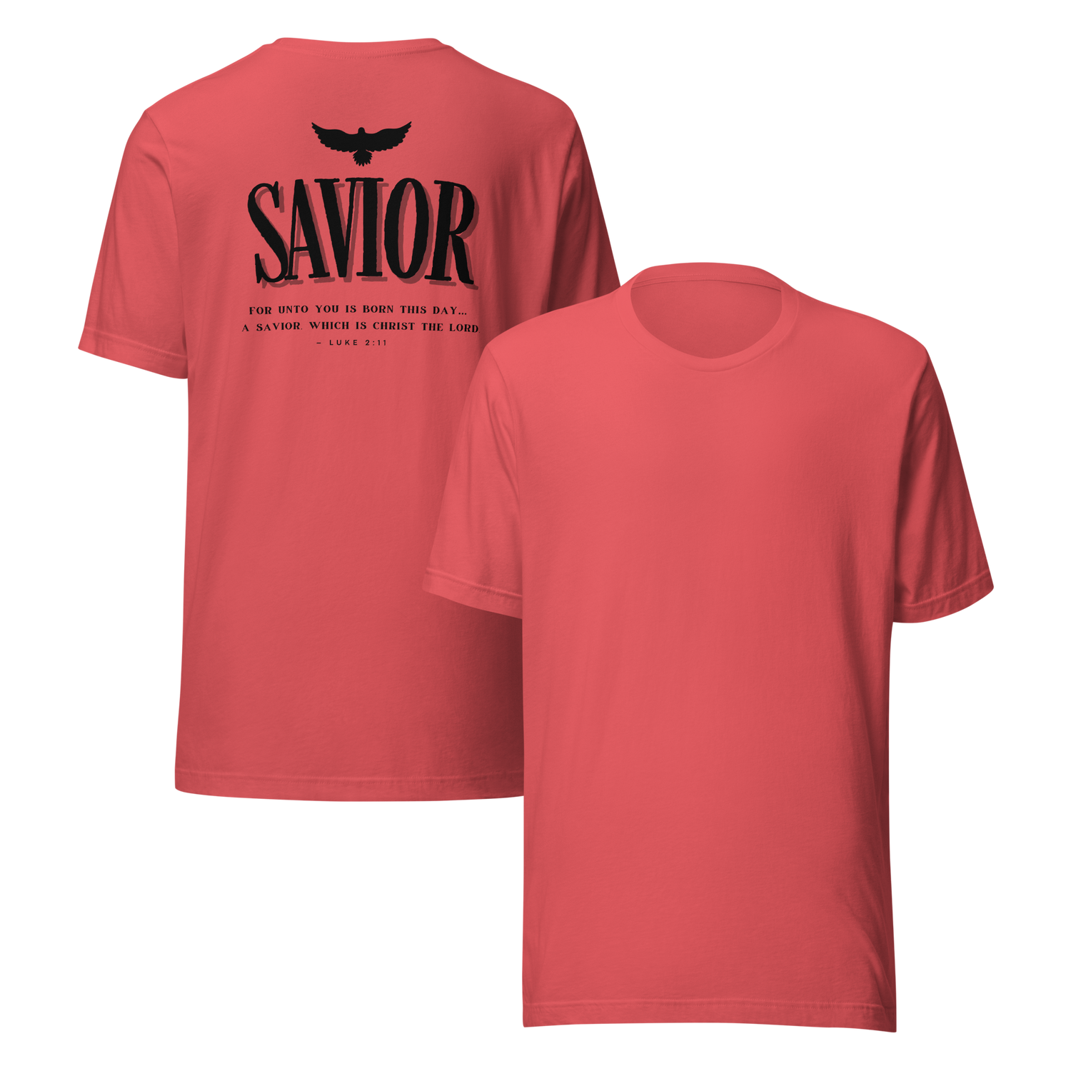 Savior Back Light Biblical T-shirt