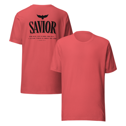 Savior Back Light Biblical T-shirt