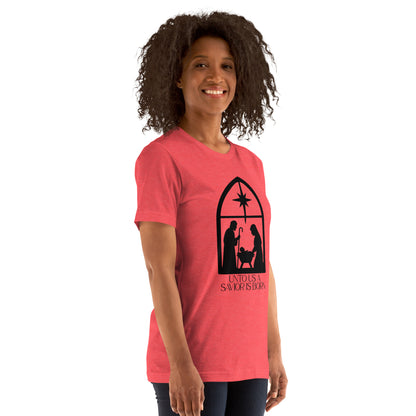 Savior is Born Biblical T-shirt | – RB Designa Co