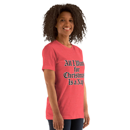 Christmas Nap Teen T-shirt | – RB Designa Co