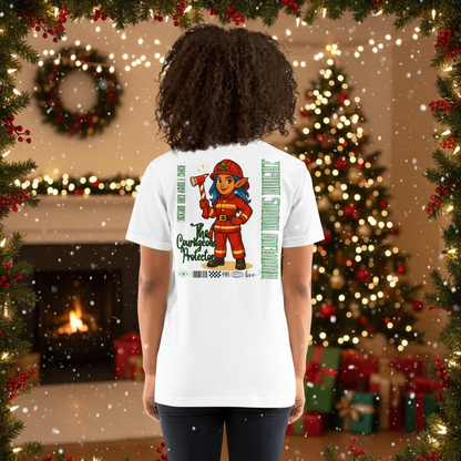 Firefighter Elf Occupation T-shirt