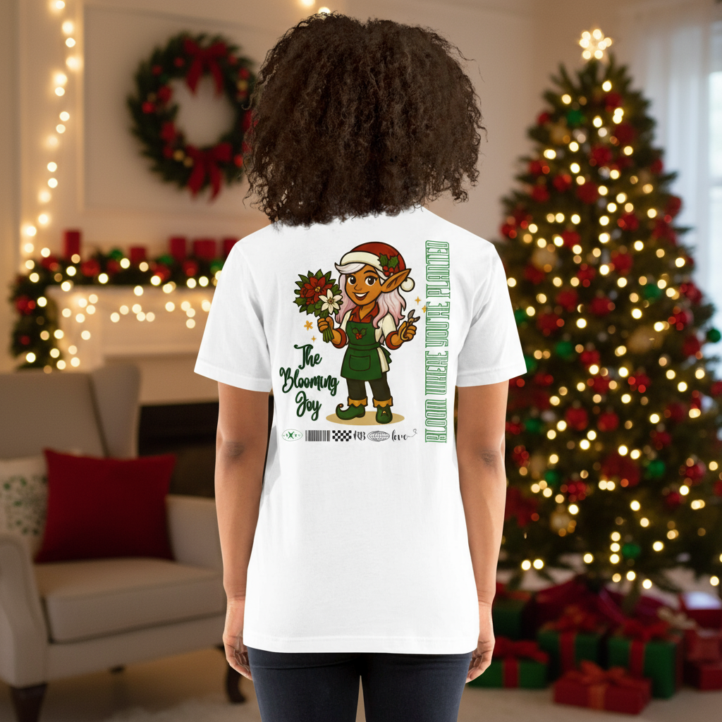 Floriculturist Elf Occupation T-shirt