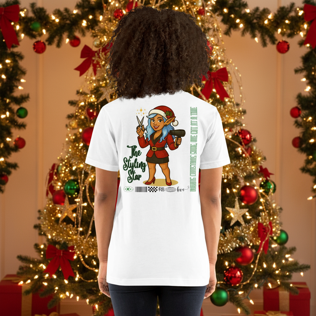 Hairdresser Elf Occupation T-shirt