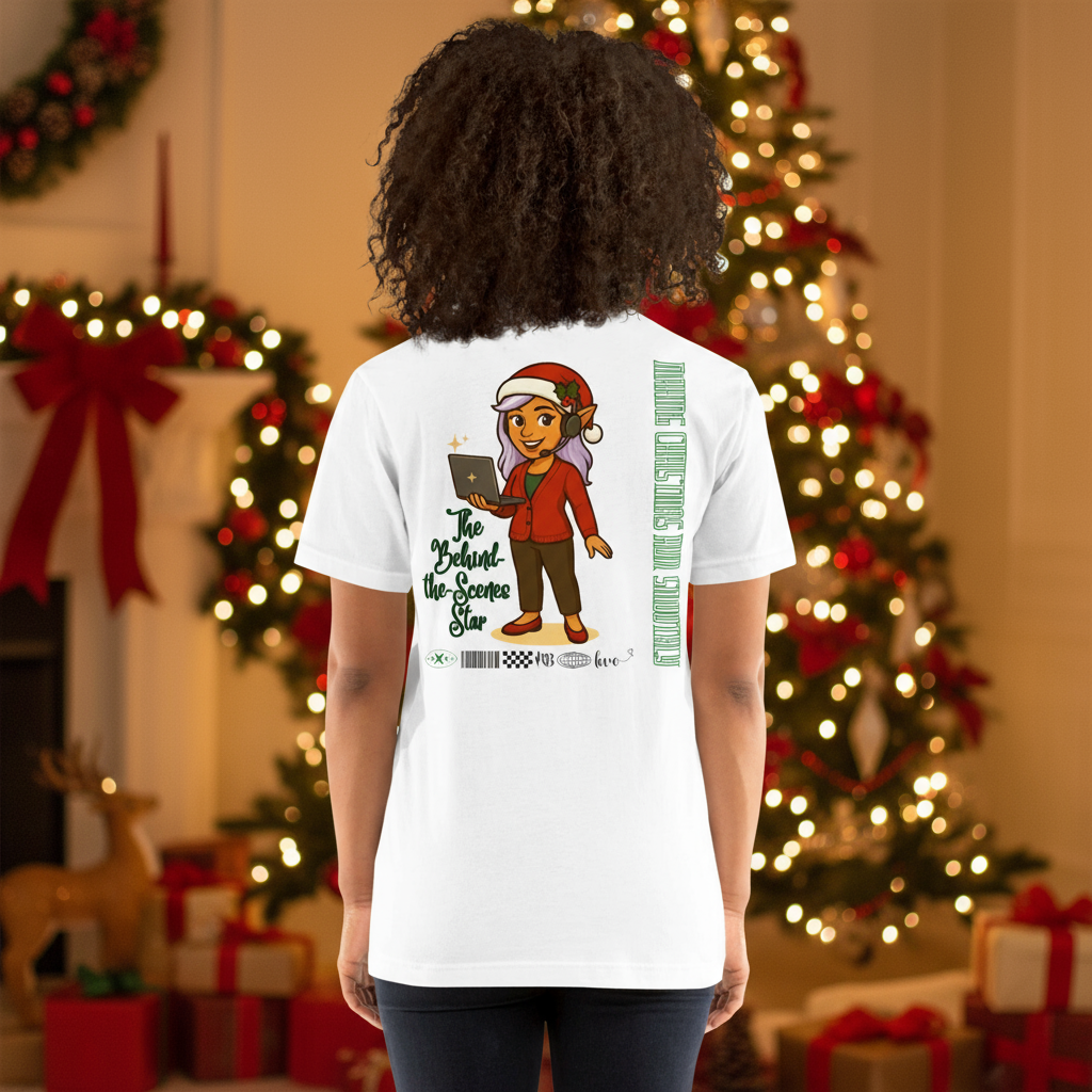 Helpdesk Representative Elf Occupation T-shirt