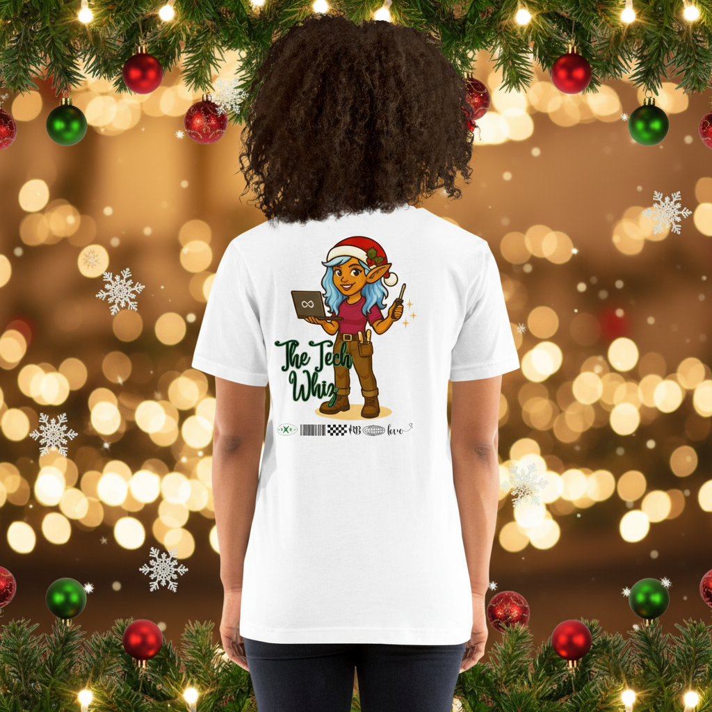 IT Specialist Elf Occupation T-shirt