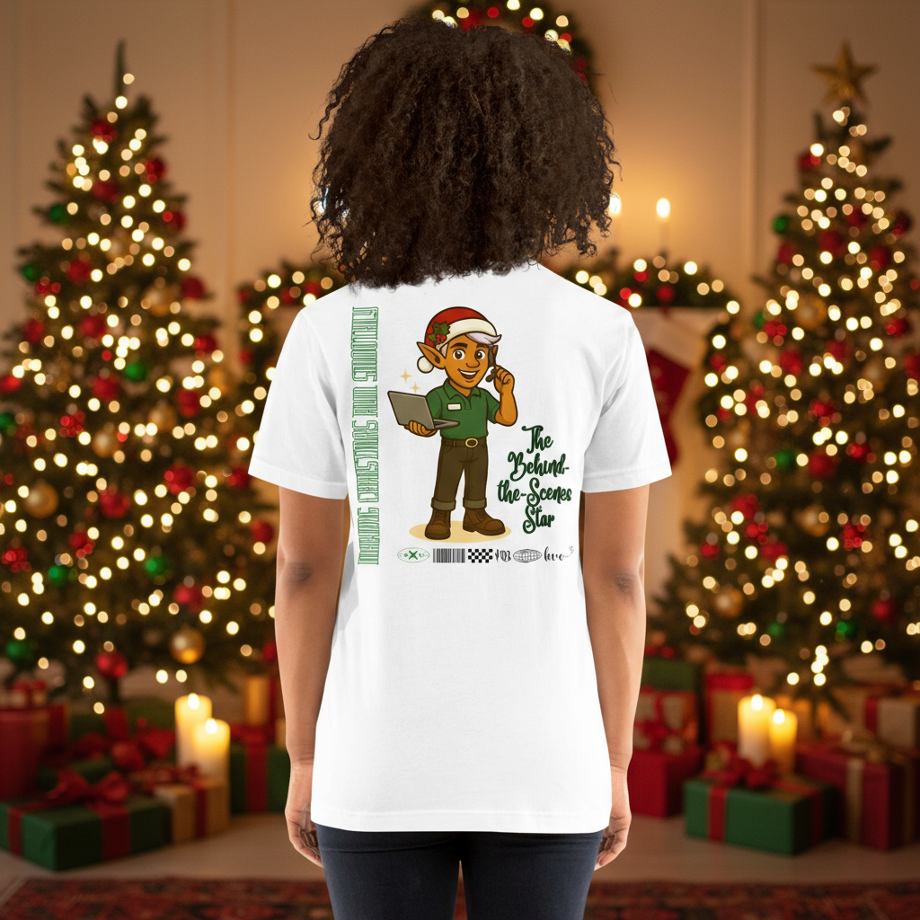 IT Technician Elf Occupation T-shirt