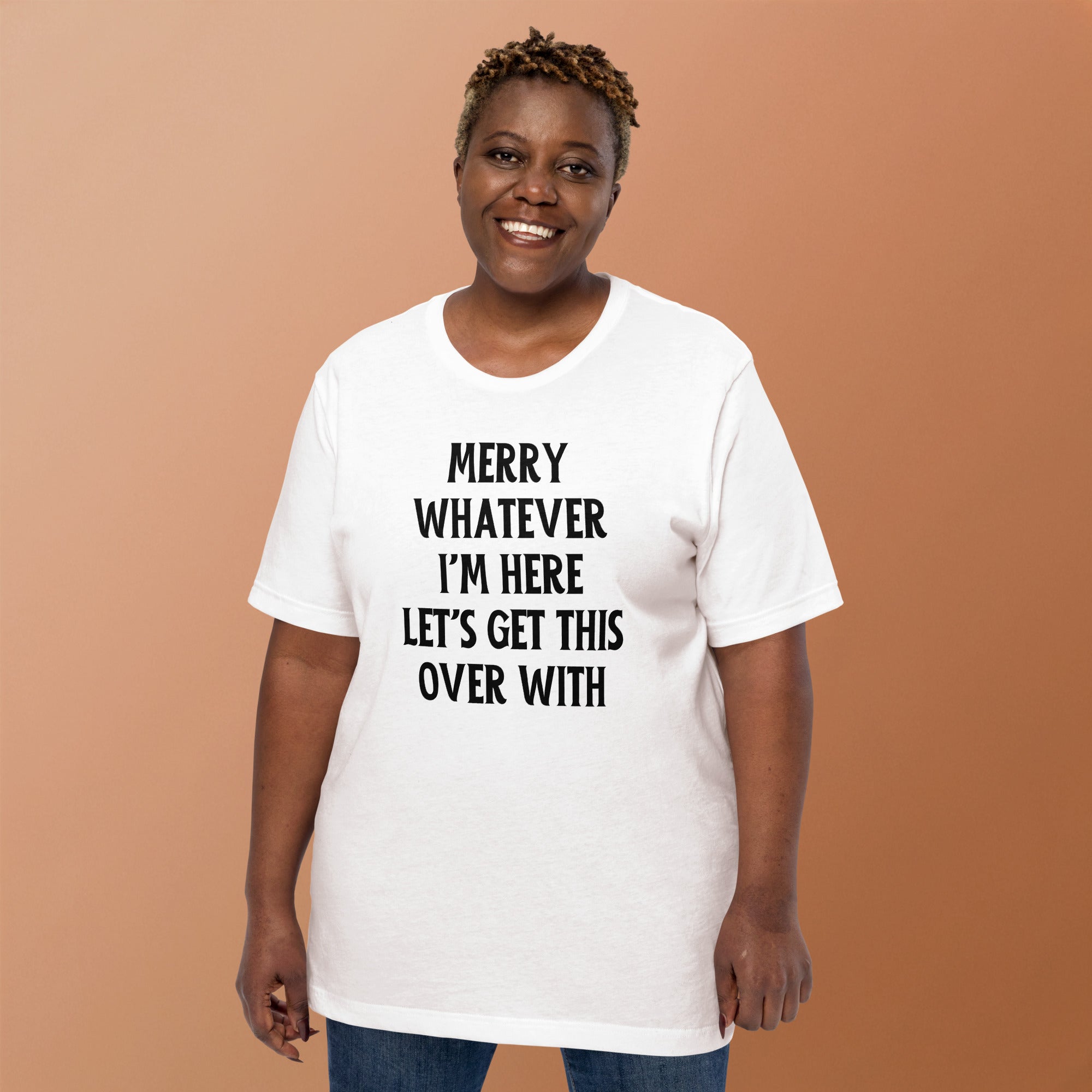 Get This Over With Light Anti-Christmas / Bah Humbug T-shirt | – RB Designa Co