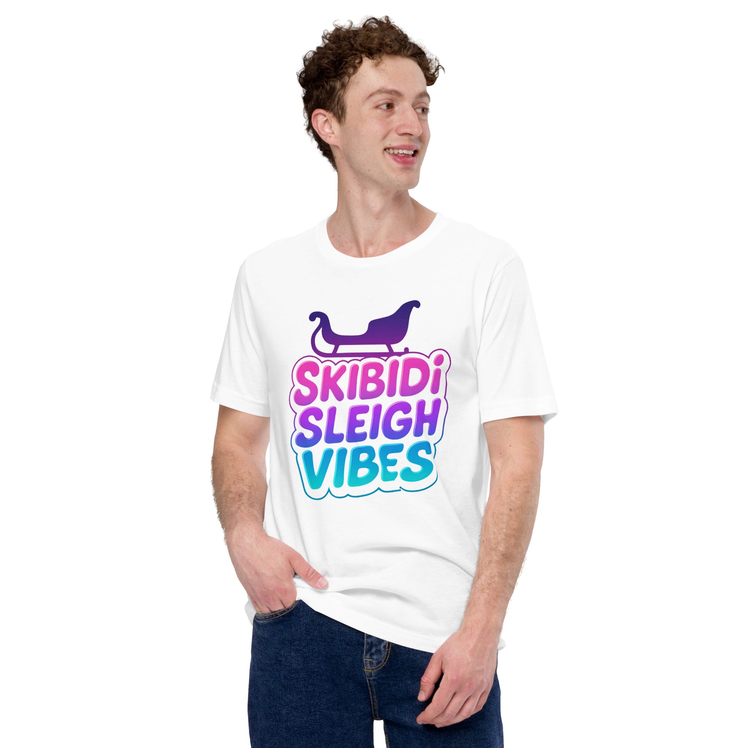 Skibidi Sleigh Teen T-shirt | – RB Designa Co